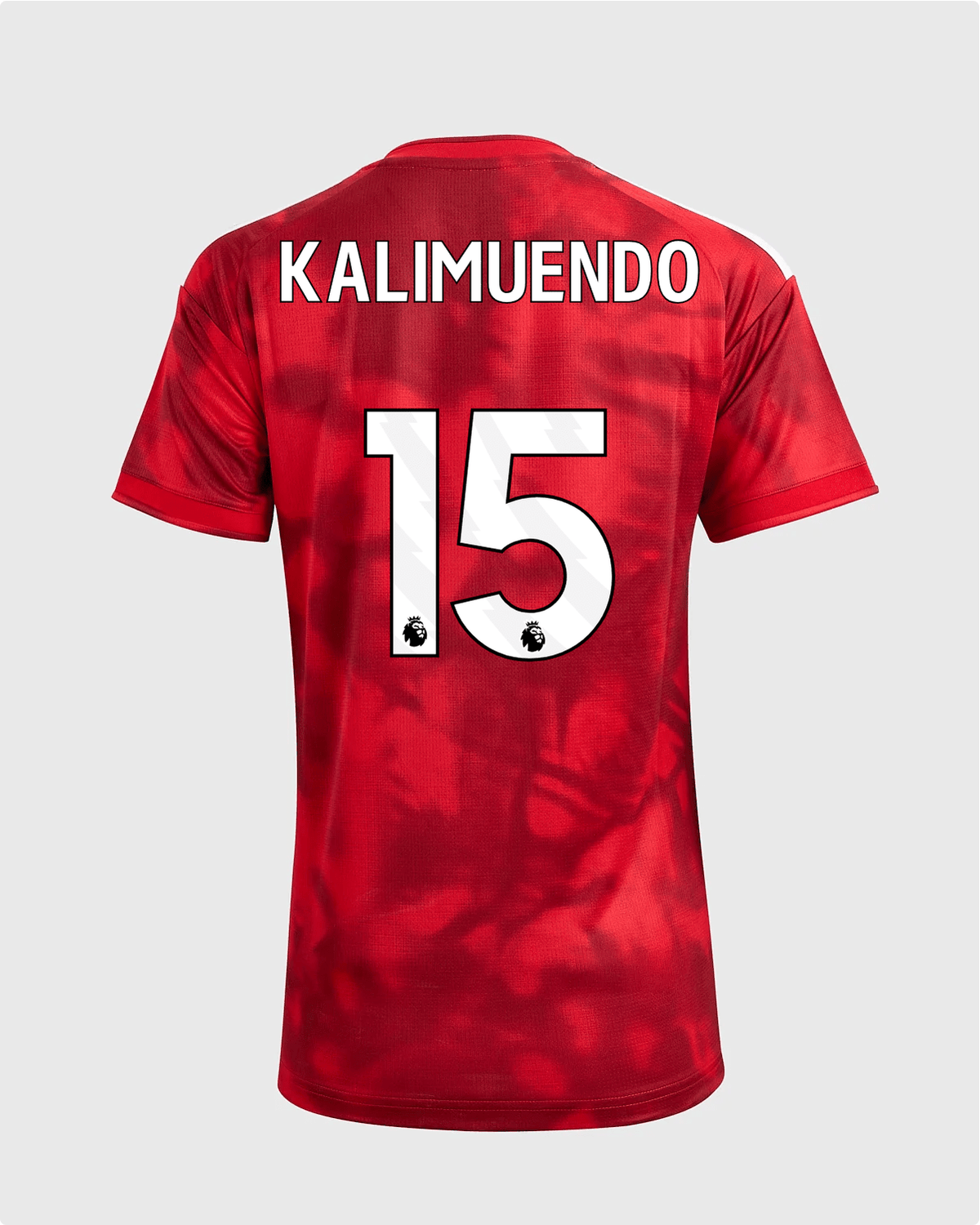 NFFC 26/27 Women's Home Shirt with Kalimuendo 15 Premier League Printing - Nottingham Forest FC