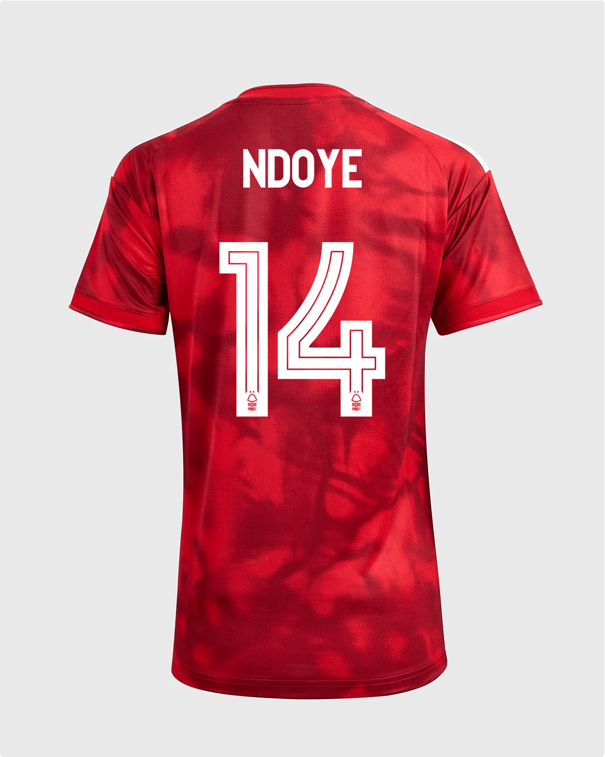 NFFC 26/27 Women's Home Shirt with Ndoye 14 NFFC Printing - Nottingham Forest FC