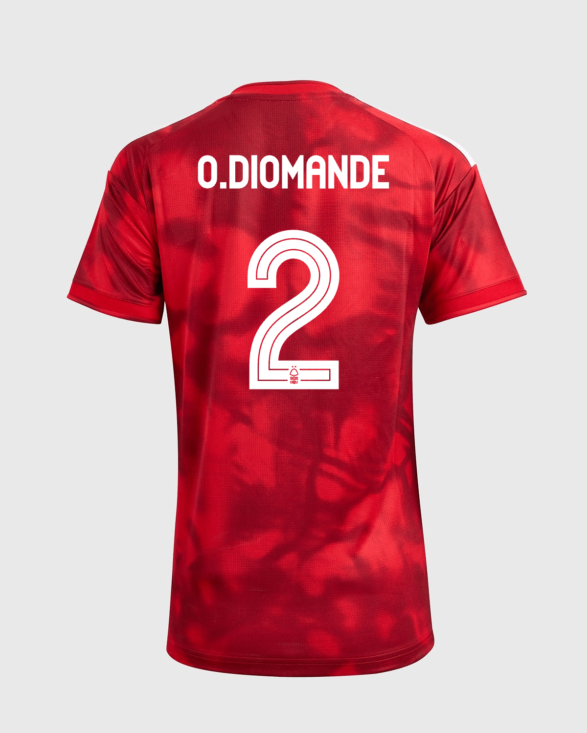 NFFC 26/27 Women's Home Shirt with O.Diomande 2 NFFC Printing - Nottingham Forest FC