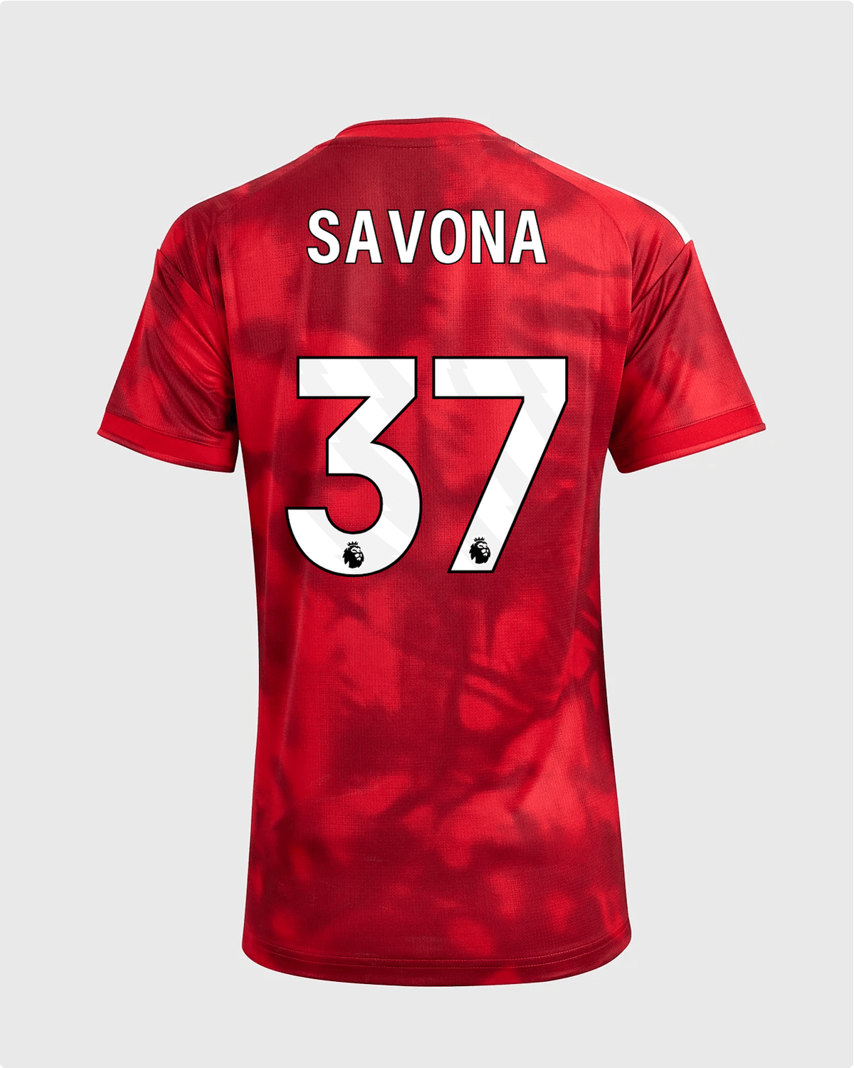 NFFC 26/27 Women's Home Shirt with Savona 37 Premier League Printing - Nottingham Forest FC