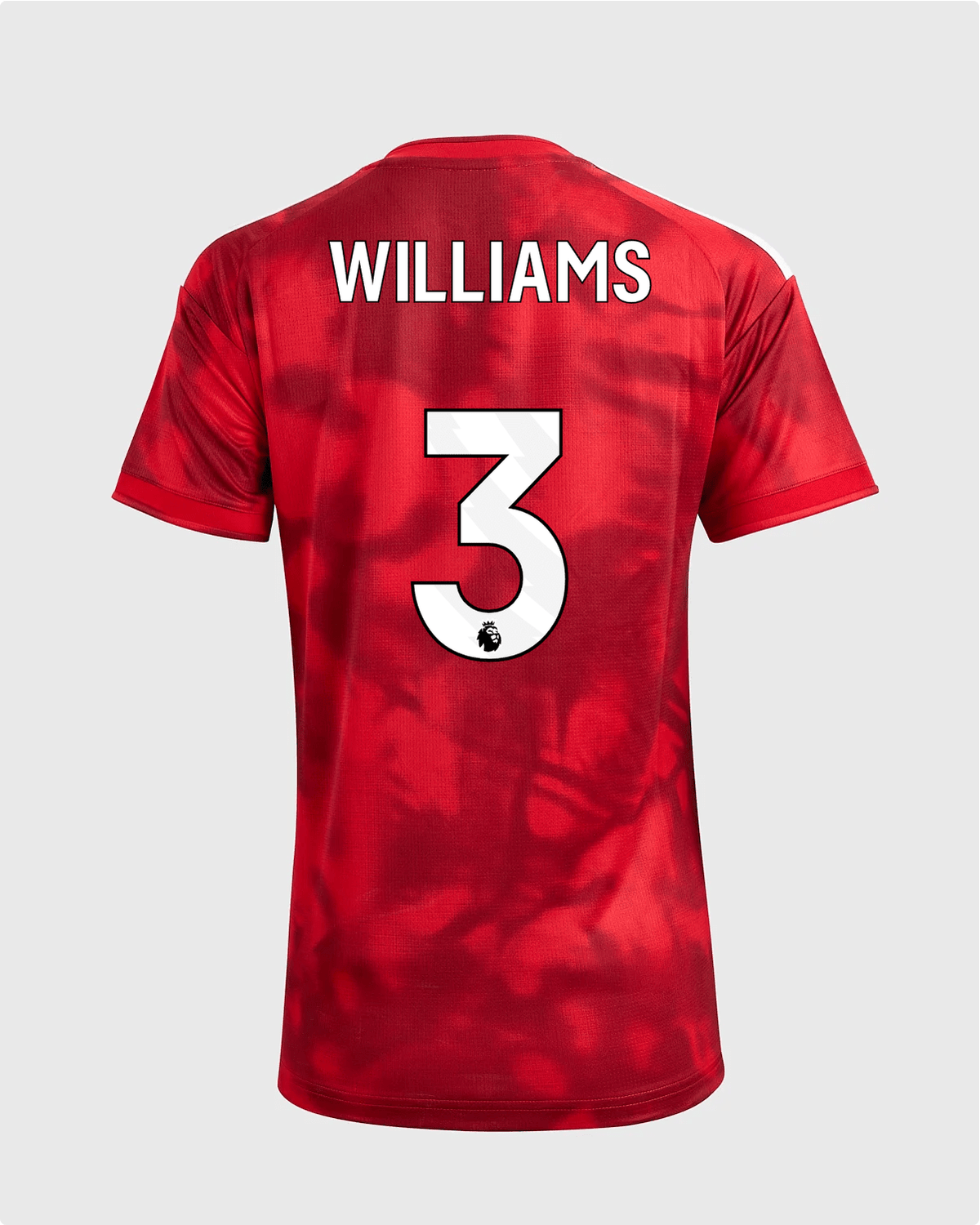 NFFC 26/27 Women's Home Shirt with Williams 3 Premier League Printing - Nottingham Forest FC