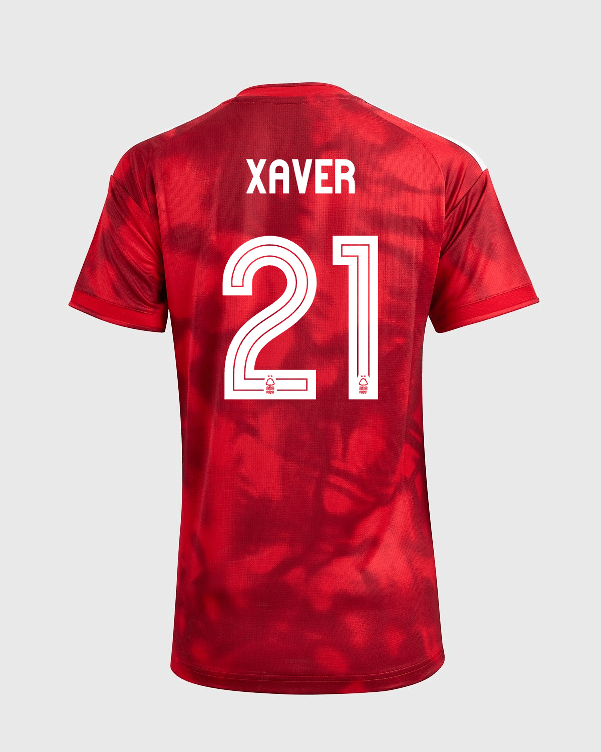NFFC 26/27 Women's Home Shirt with Xaver 21 NFFC Printing - Nottingham Forest FC