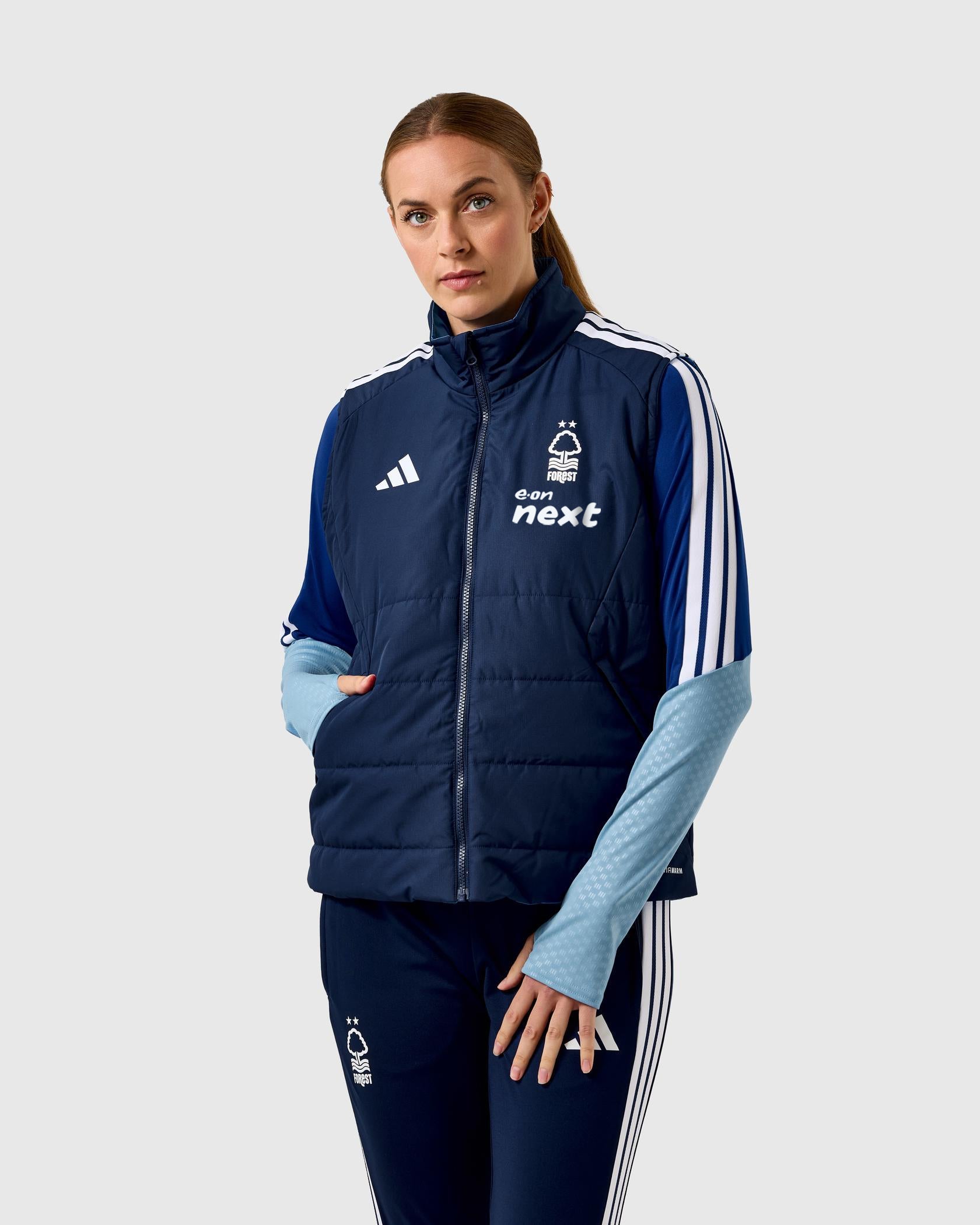 NFFC 26/27 Women's Reversible Training Winter Vest - Nottingham Forest FC