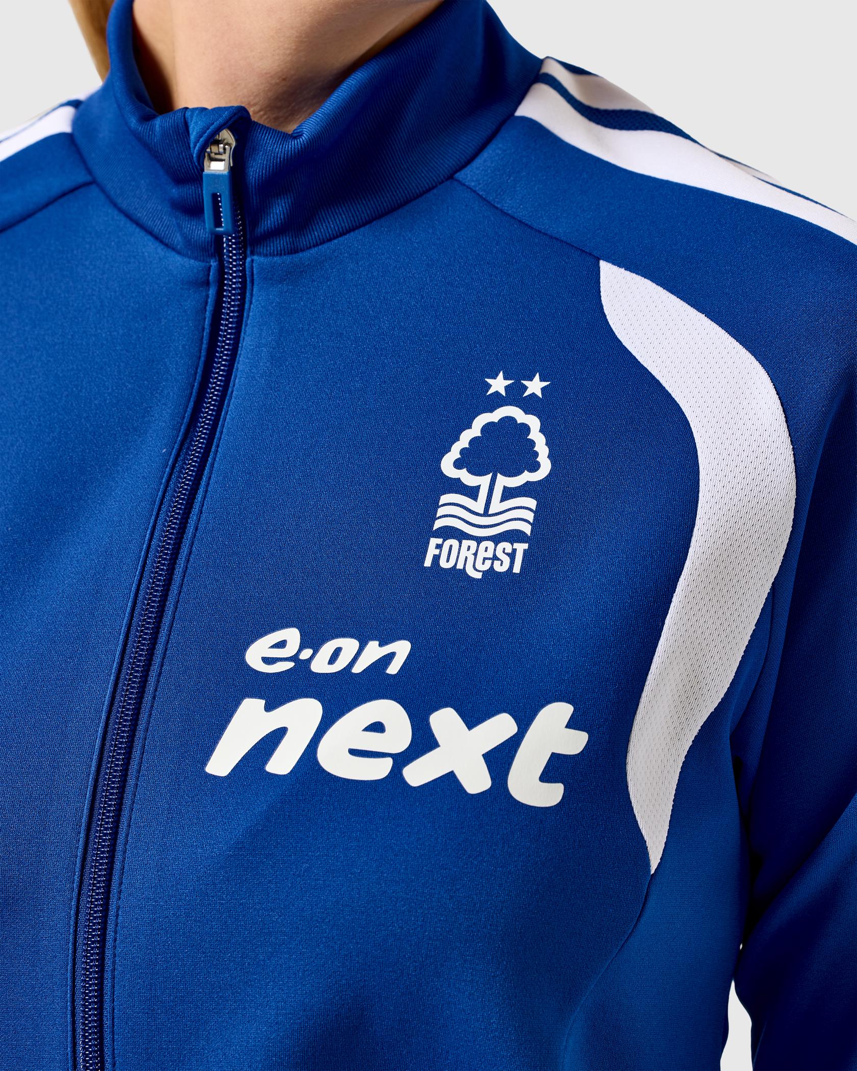 NFFC 26/27 Women's Royal Blue Training Full Zip Track Jacket - Nottingham Forest FC