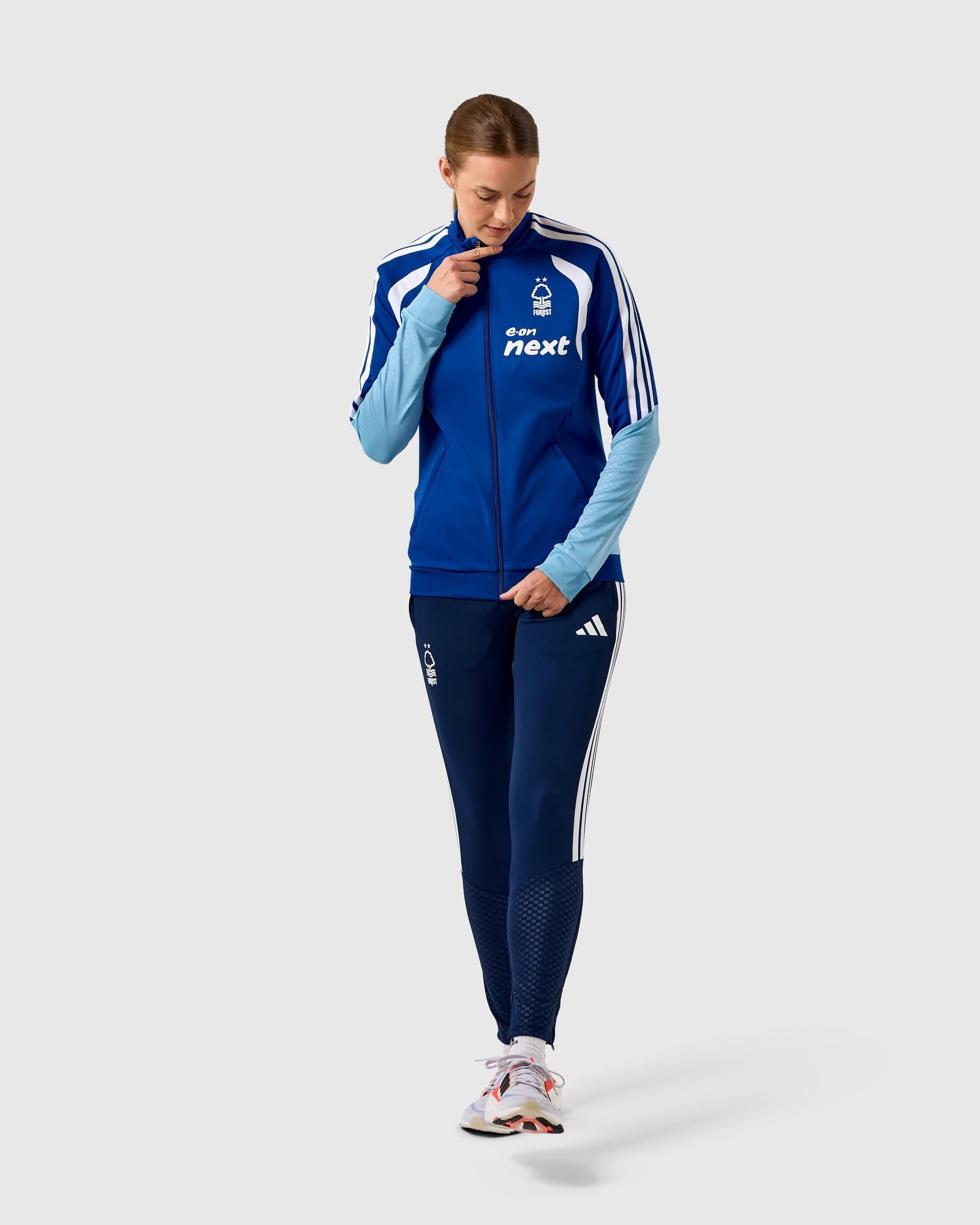 NFFC 26/27 Women's Royal Blue Training Full Zip Track Jacket - Nottingham Forest FC