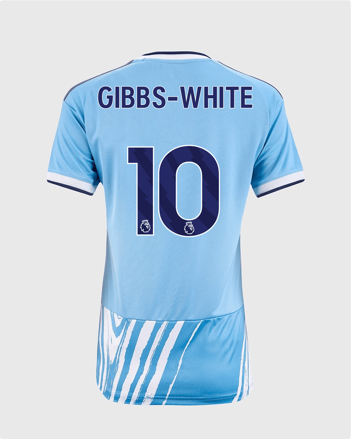NFFC 26/27 Women's Third Shirt with Gibbs-White 10 Premier League Printing - Nottingham Forest FC