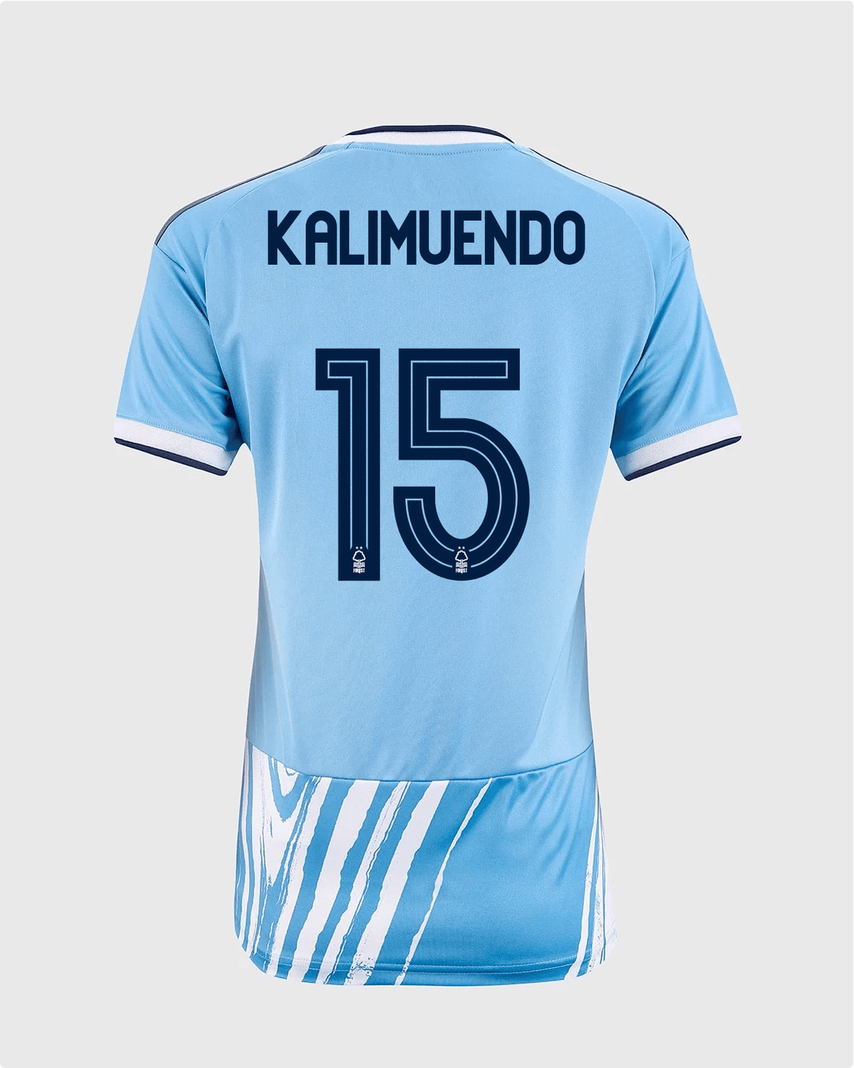 NFFC 26/27 Women's Third Shirt with Kalimuendo 15 NFFC Printing - Nottingham Forest FC