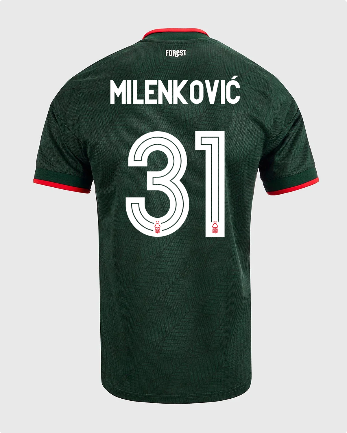 NFFC 26/27 Away Shirt with Milenković 31 NFFC Printing