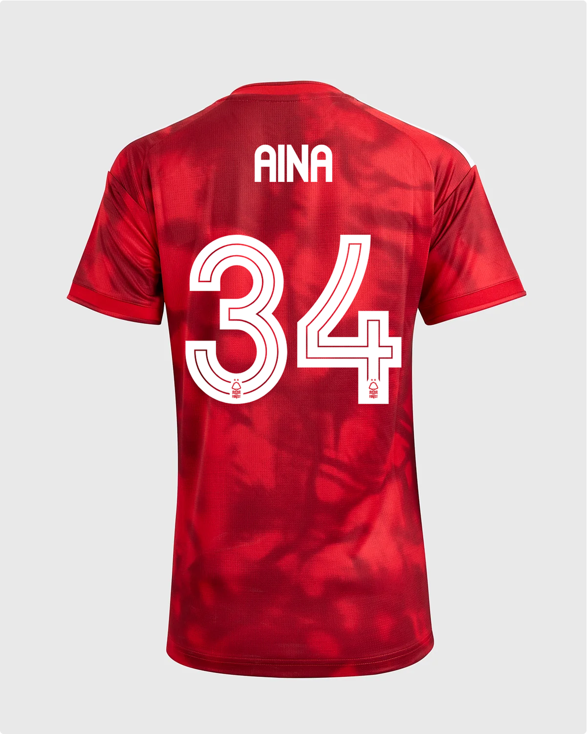 NFFC 26/27 Women's Home Shirt with Aina 34 NFFC Printing