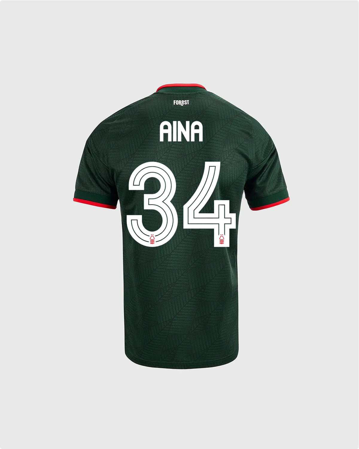 NFFC 26/27 Junior Away Shirt with Aina 34 NFFC Printing