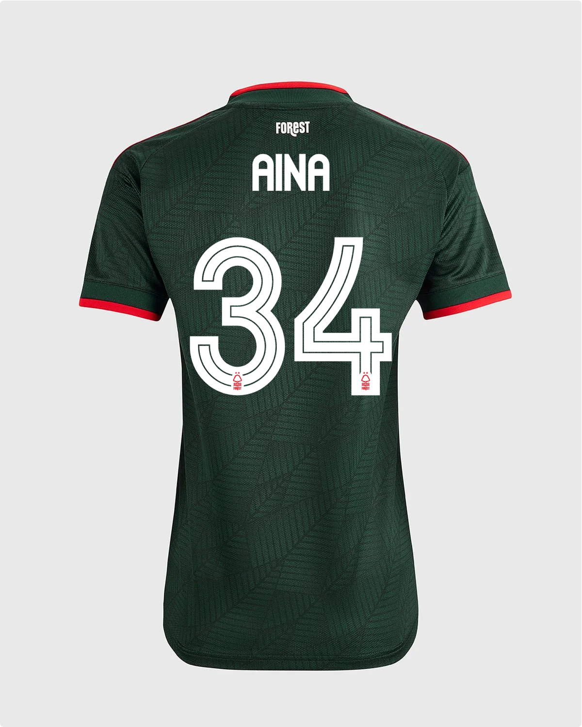 NFFC 26/27 Women's Away Shirt with Aina 34 NFFC Printing
