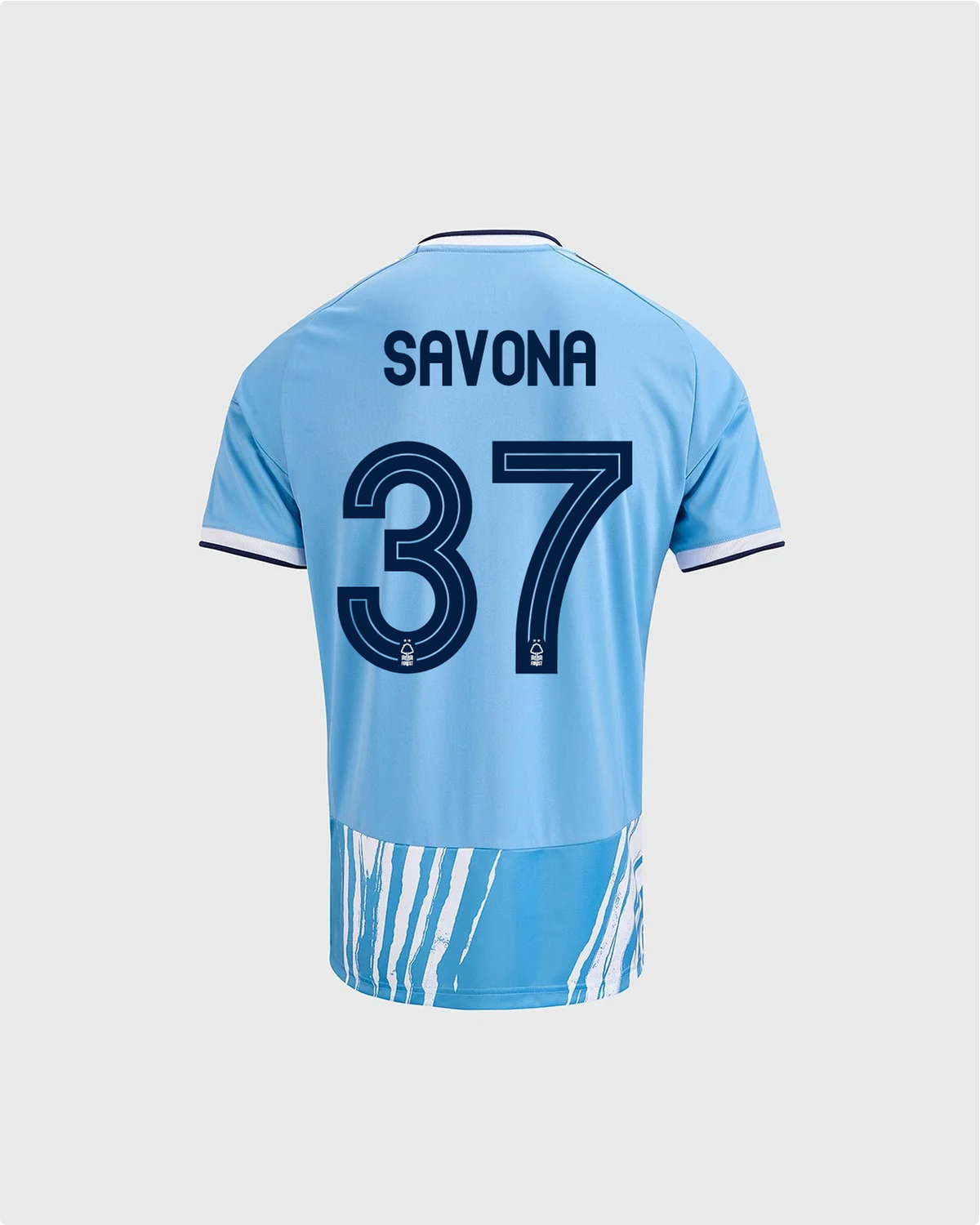 NFFC 26/27 Junior Third Shirt with Savona 37 NFFC Printing