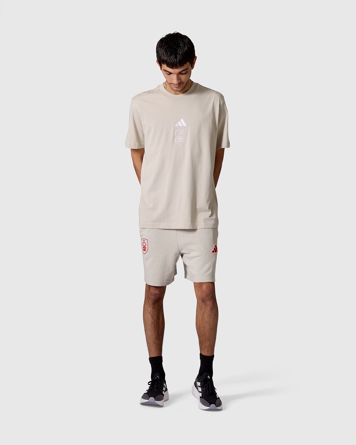 NFFC adidas Alumina Small Logo T-Shirt - Nottingham Forest FC