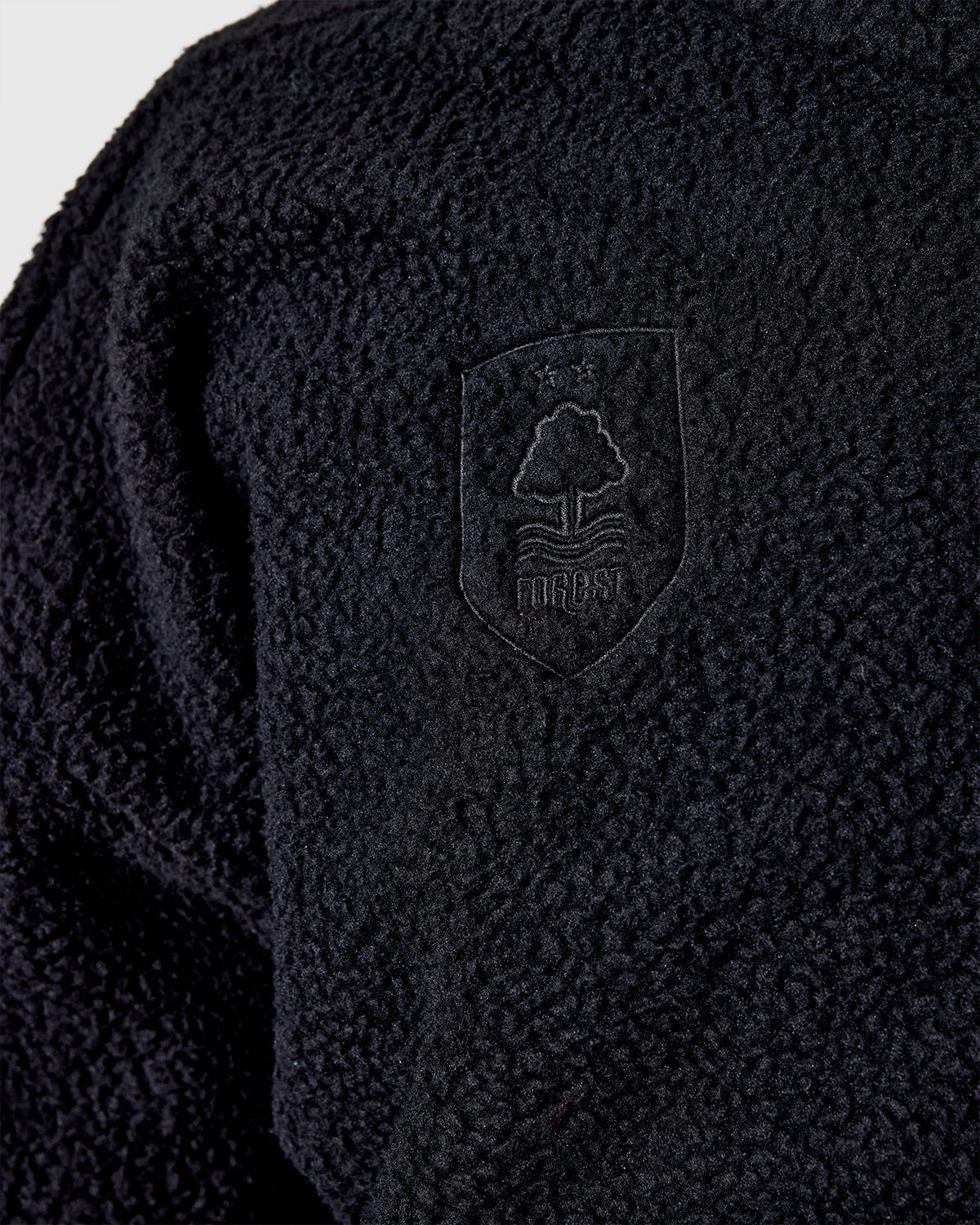 NFFC adidas City Tech Black Full Zip Fleece - Nottingham Forest FC