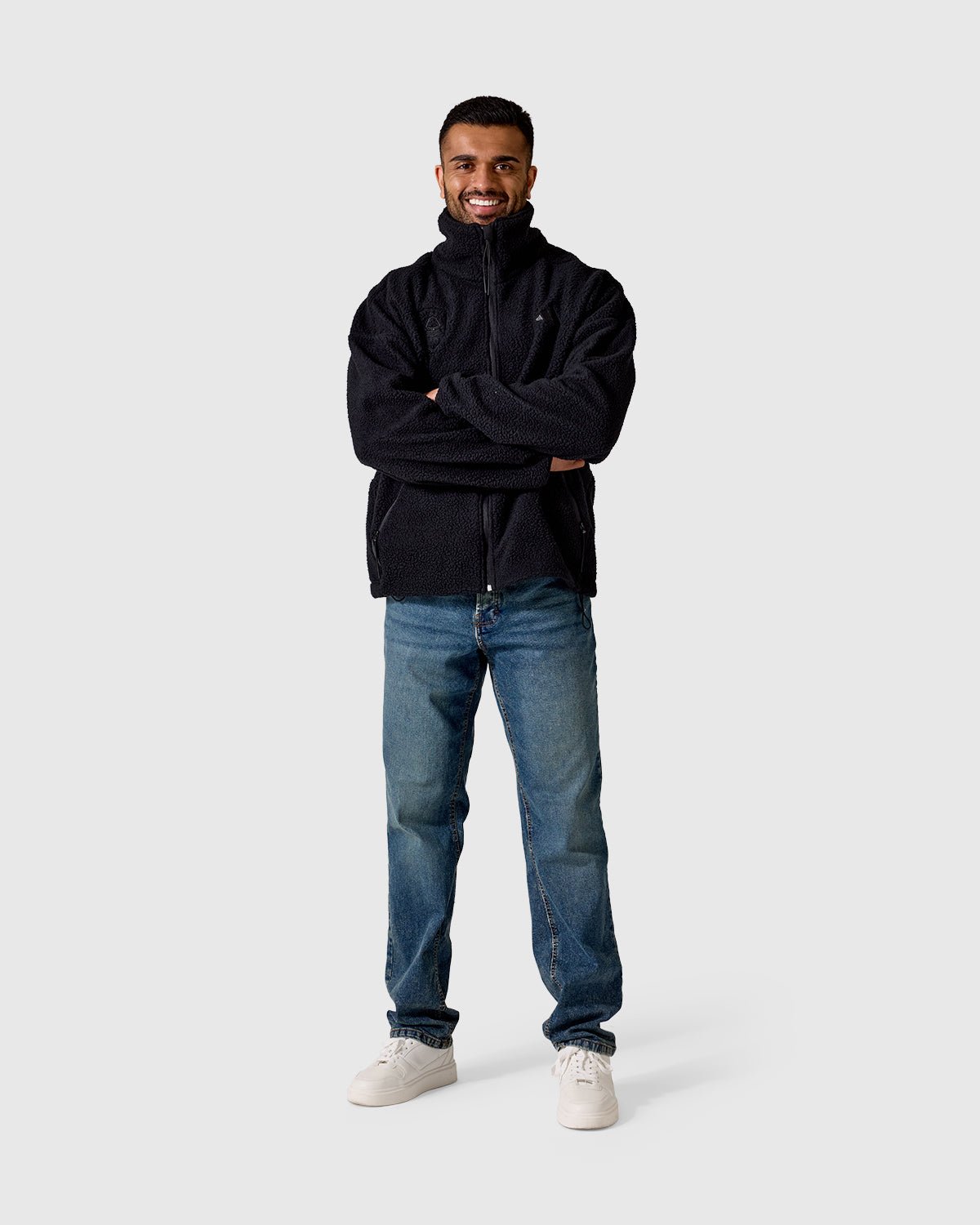 NFFC adidas City Tech Black Full Zip Fleece - Nottingham Forest FC