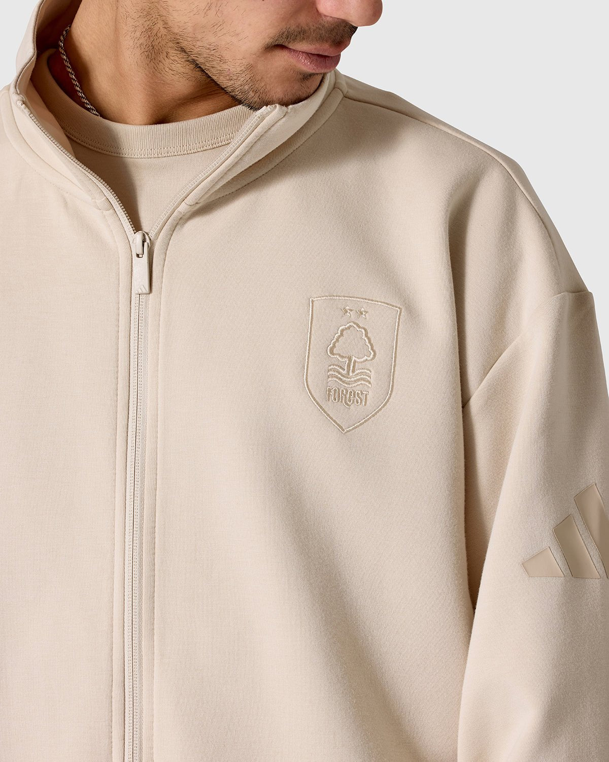 NFFC adidas Crystal All SZN Track Top - Nottingham Forest FC