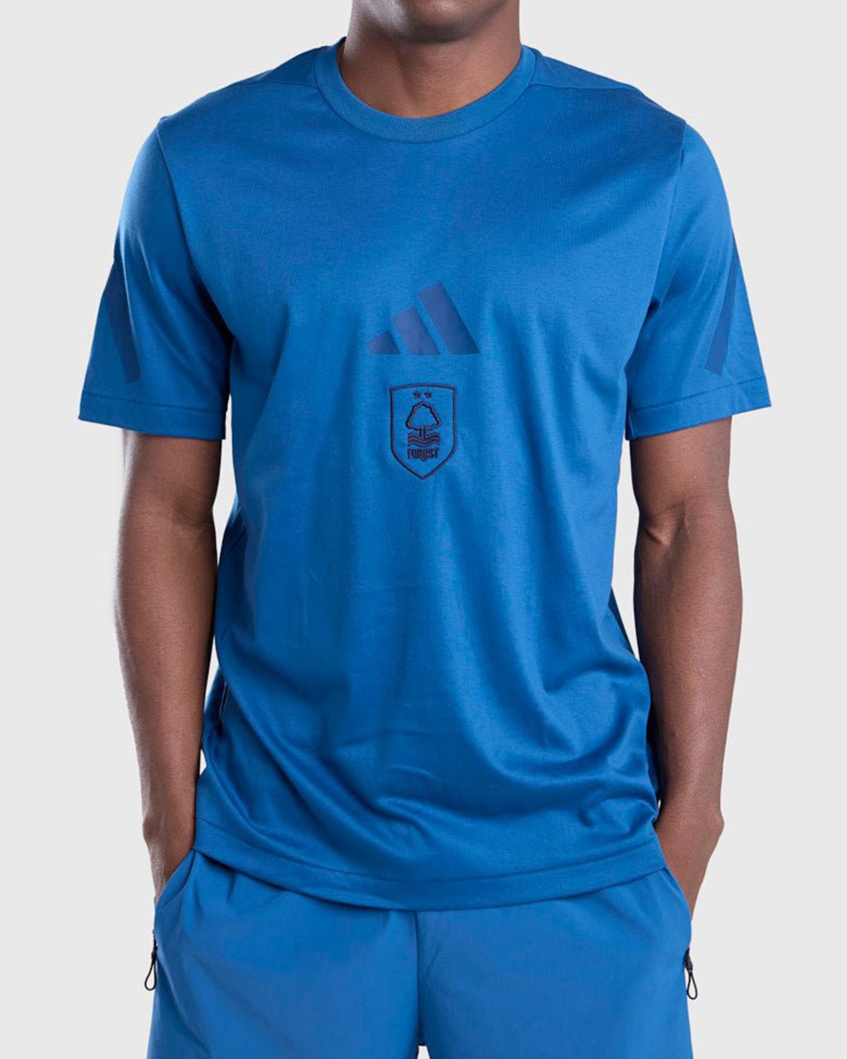 NFFC adidas Dusky-Petrol ZNE T-Shirt - Nottingham Forest FC