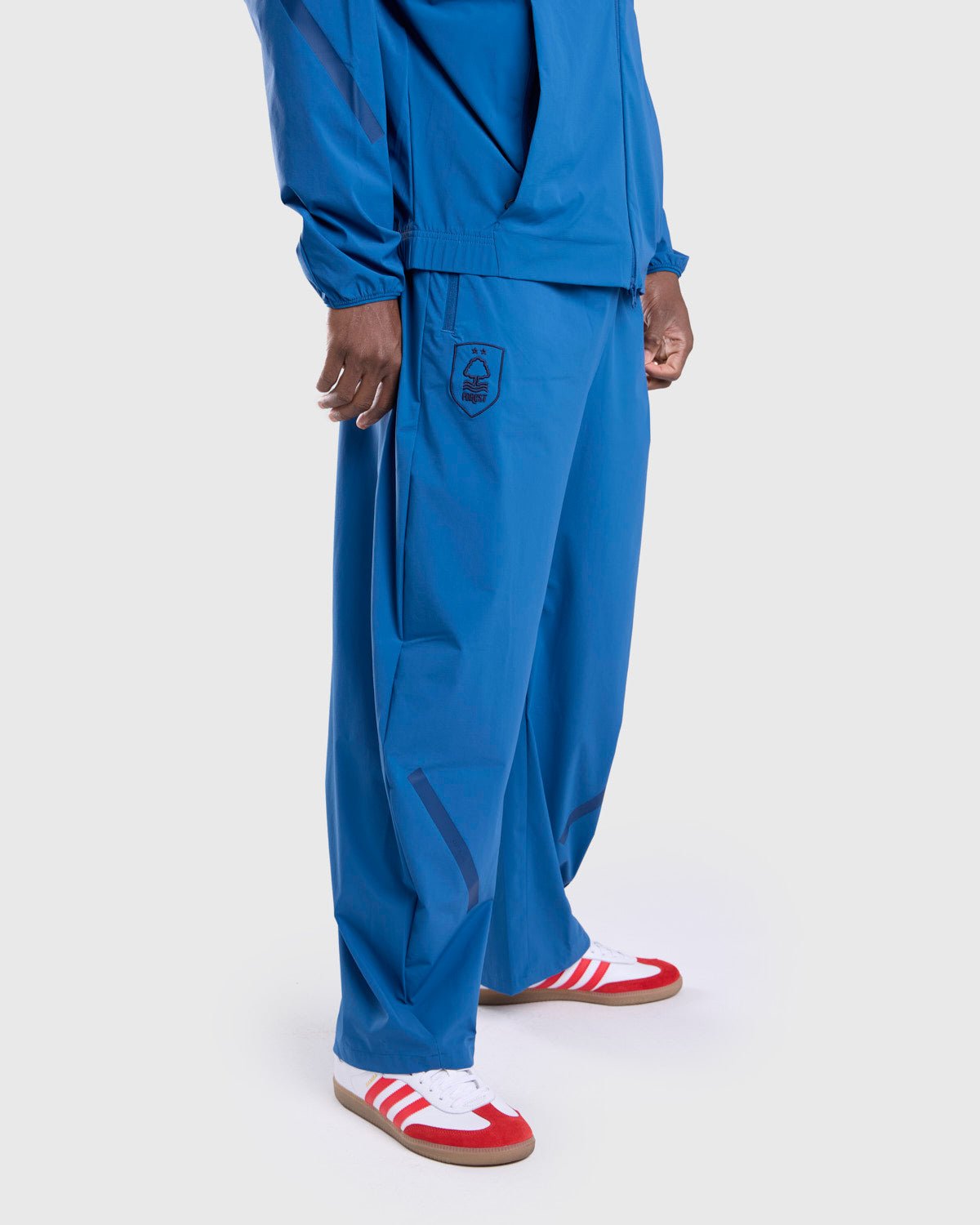 NFFC adidas Dusky-Petrol ZNE Woven Pants - Nottingham Forest FC