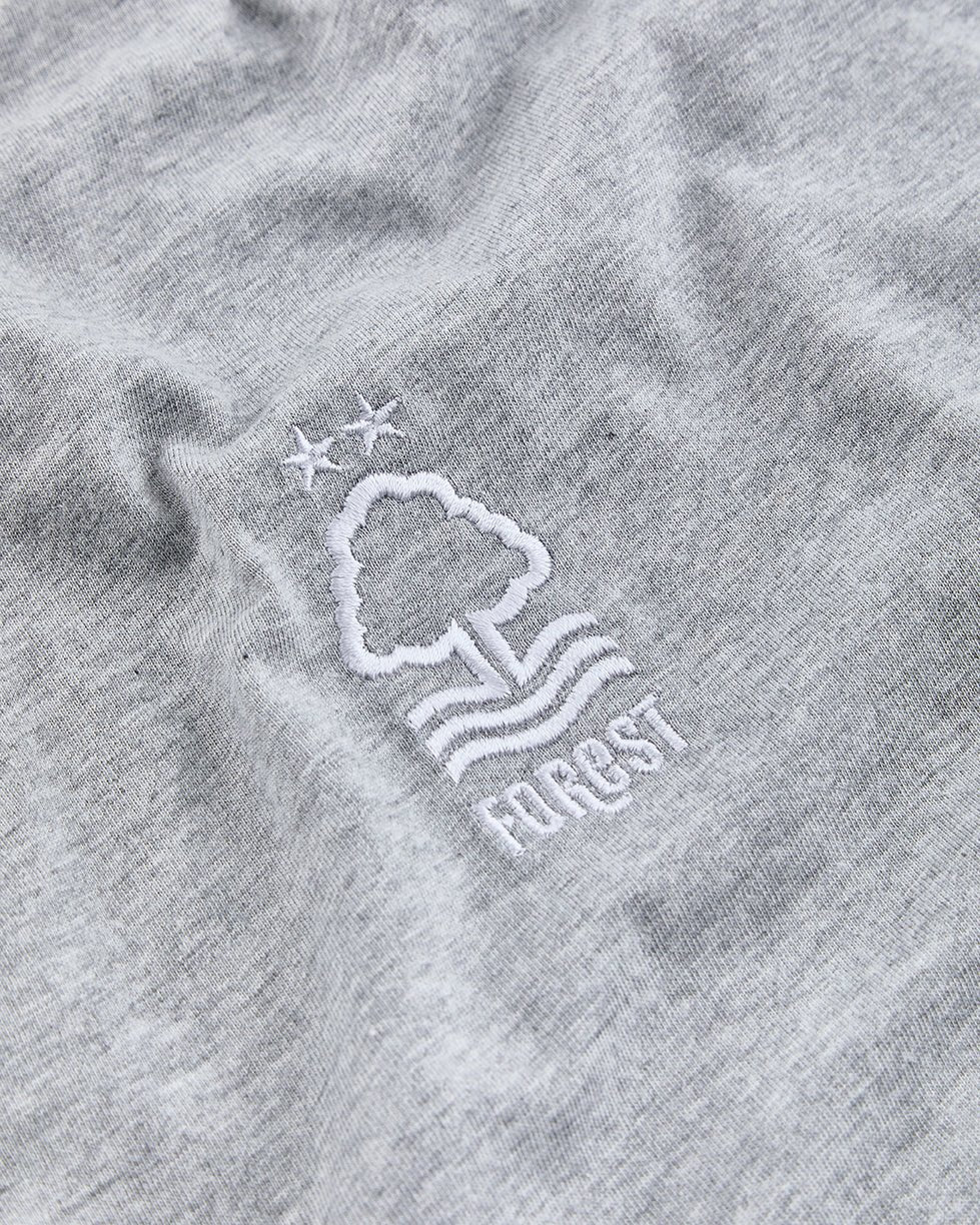 NFFC Adidas Essentials Grey T-Shirt - Nottingham Forest FC