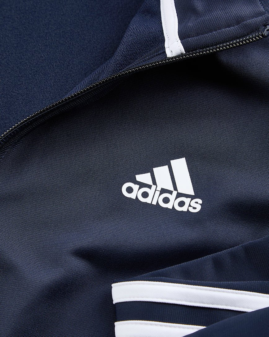 NFFC Adidas Essentials Navy 3 - Stripe Track Jacket - Nottingham Forest FC