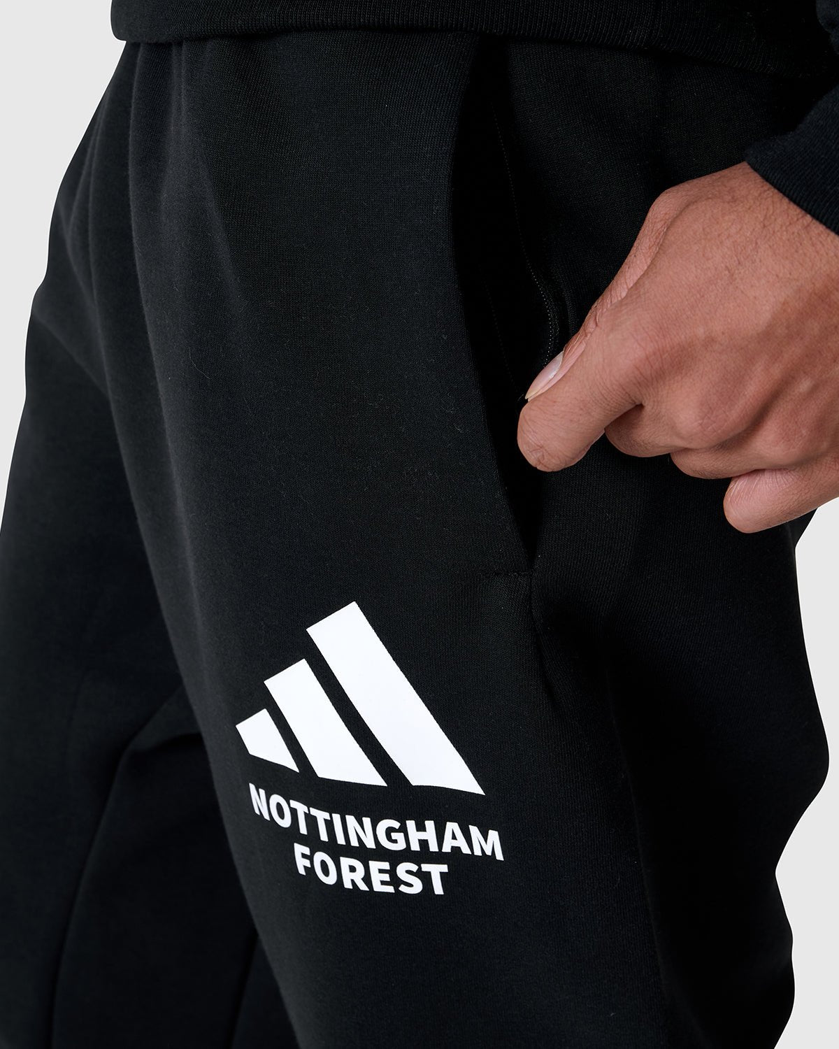 NFFC Adidas Future Icons 3 - Bar Black Pant - Nottingham Forest FC