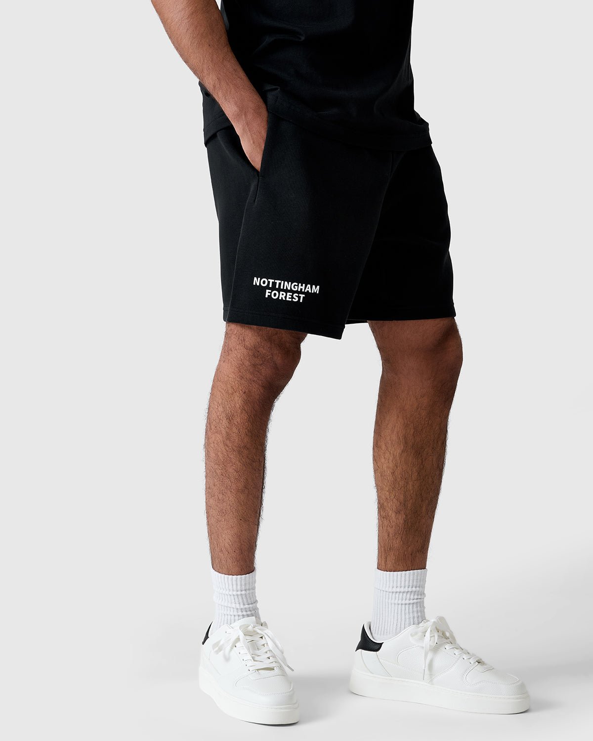 NFFC Adidas Future Icons 3 - Bar Black Short - Nottingham Forest FC