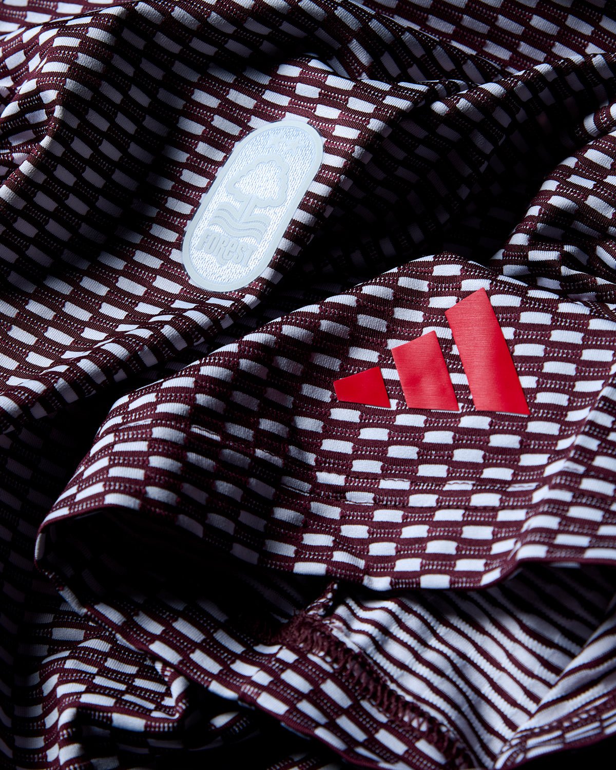 NFFC Adidas Golf Beyond Textured Polo - Nottingham Forest FC