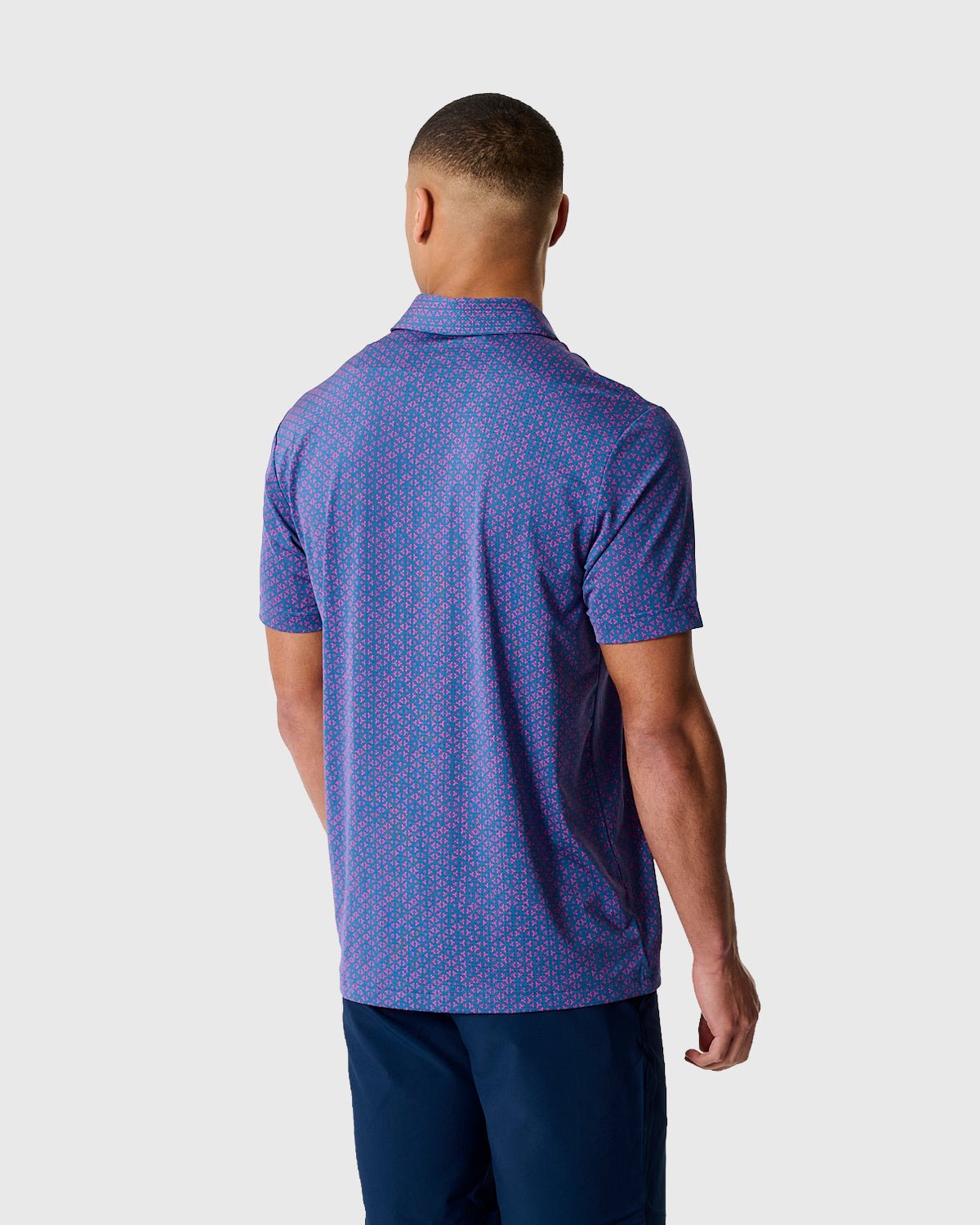 NFFC Adidas Golf Ultimate365 Tango Print Climacool Polo - Nottingham Forest FC