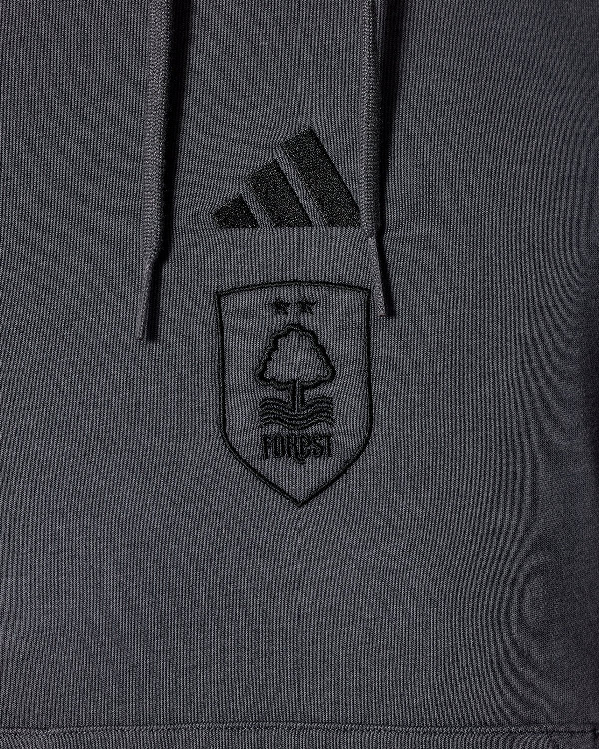 NFFC adidas Grey Camo Print Hoodie - Nottingham Forest FC