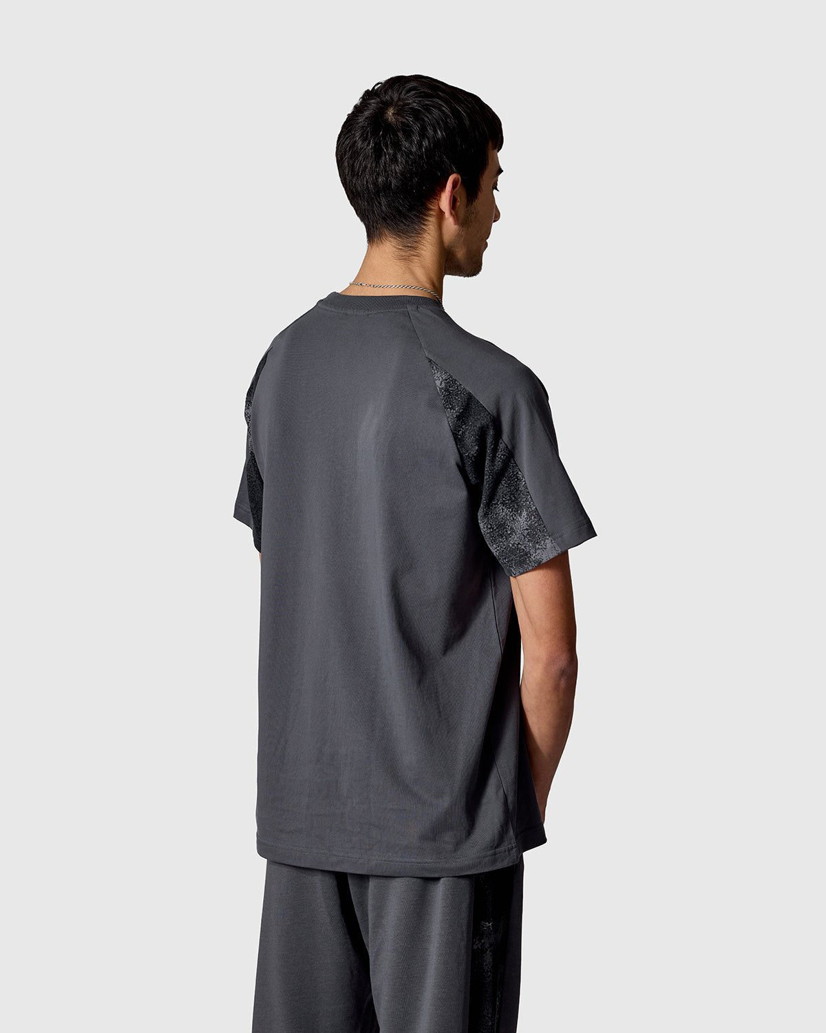 NFFC adidas Grey Camo Print T-Shirt - Nottingham Forest FC