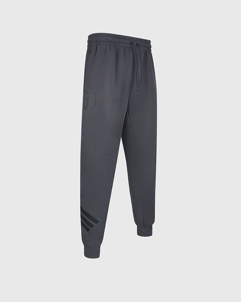 NFFC adidas Grey Future Icons 3-Stripe Joggers - Nottingham Forest FC