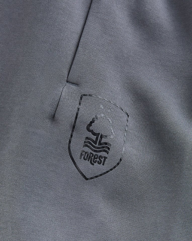 NFFC adidas Grey Future Icons 3-Stripe Joggers - Nottingham Forest FC