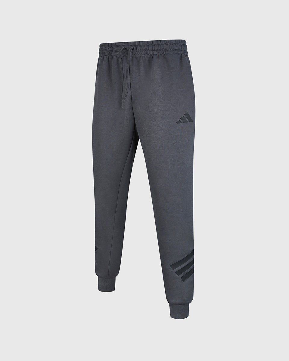 NFFC adidas Grey Future Icons 3-Stripe Joggers - Nottingham Forest FC