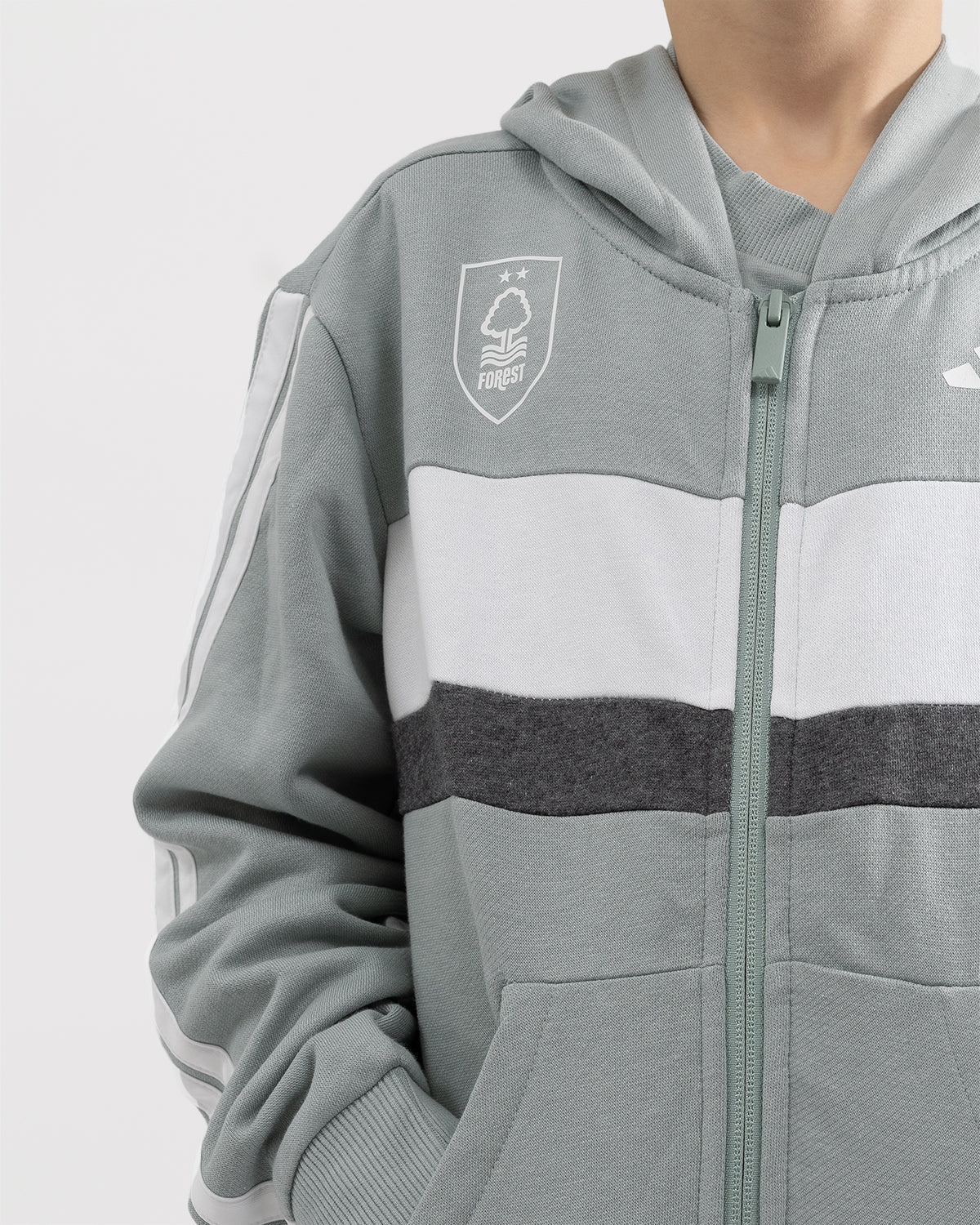 NFFC adidas Junior Sage Tibero Tracksuit - Nottingham Forest FC