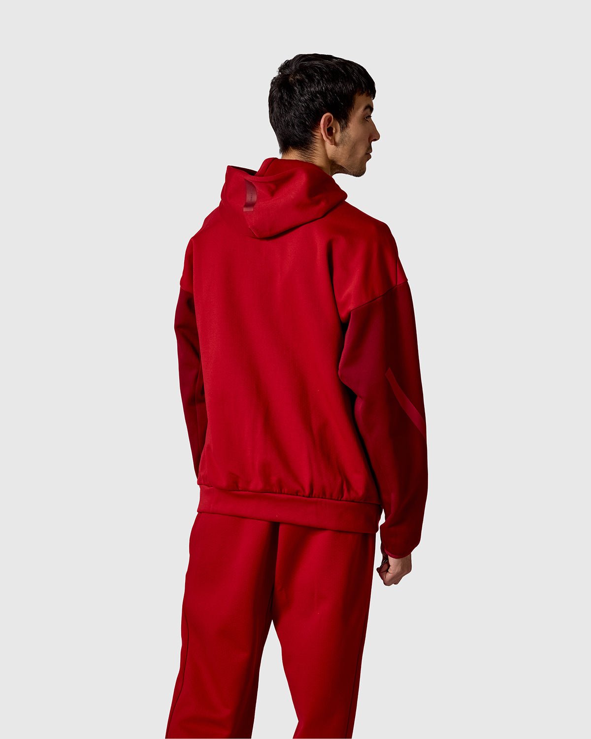 NFFC adidas Maroon ZNE Full Zip Hoodie - Nottingham Forest FC