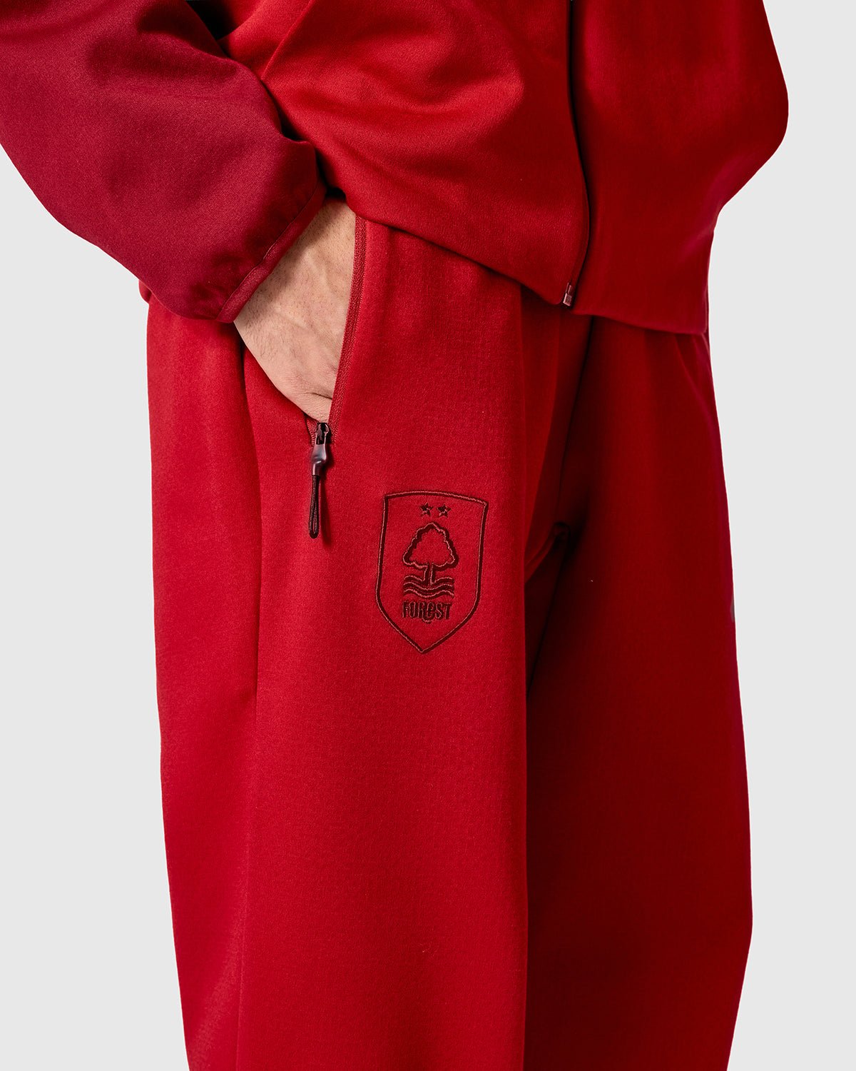 NFFC adidas Maroon ZNE Pants - Nottingham Forest FC