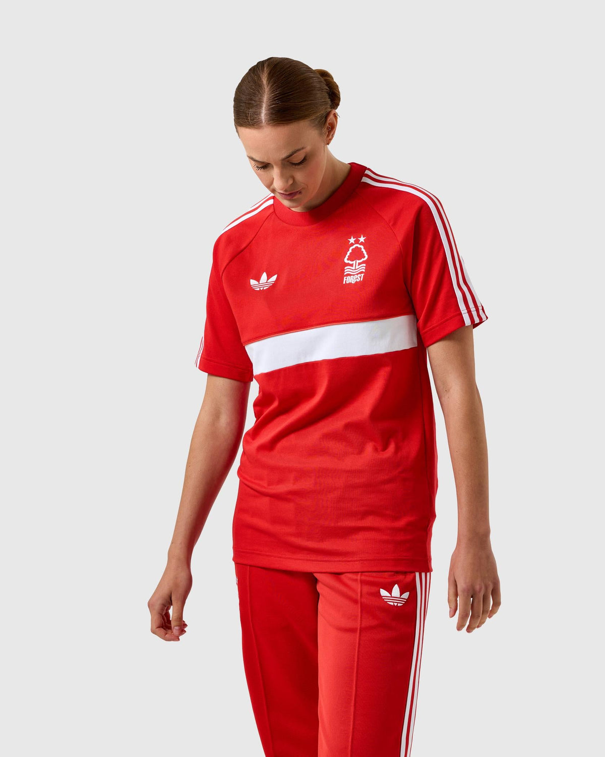 NFFC adidas Originals Red T-Shirt - Nottingham Forest FC