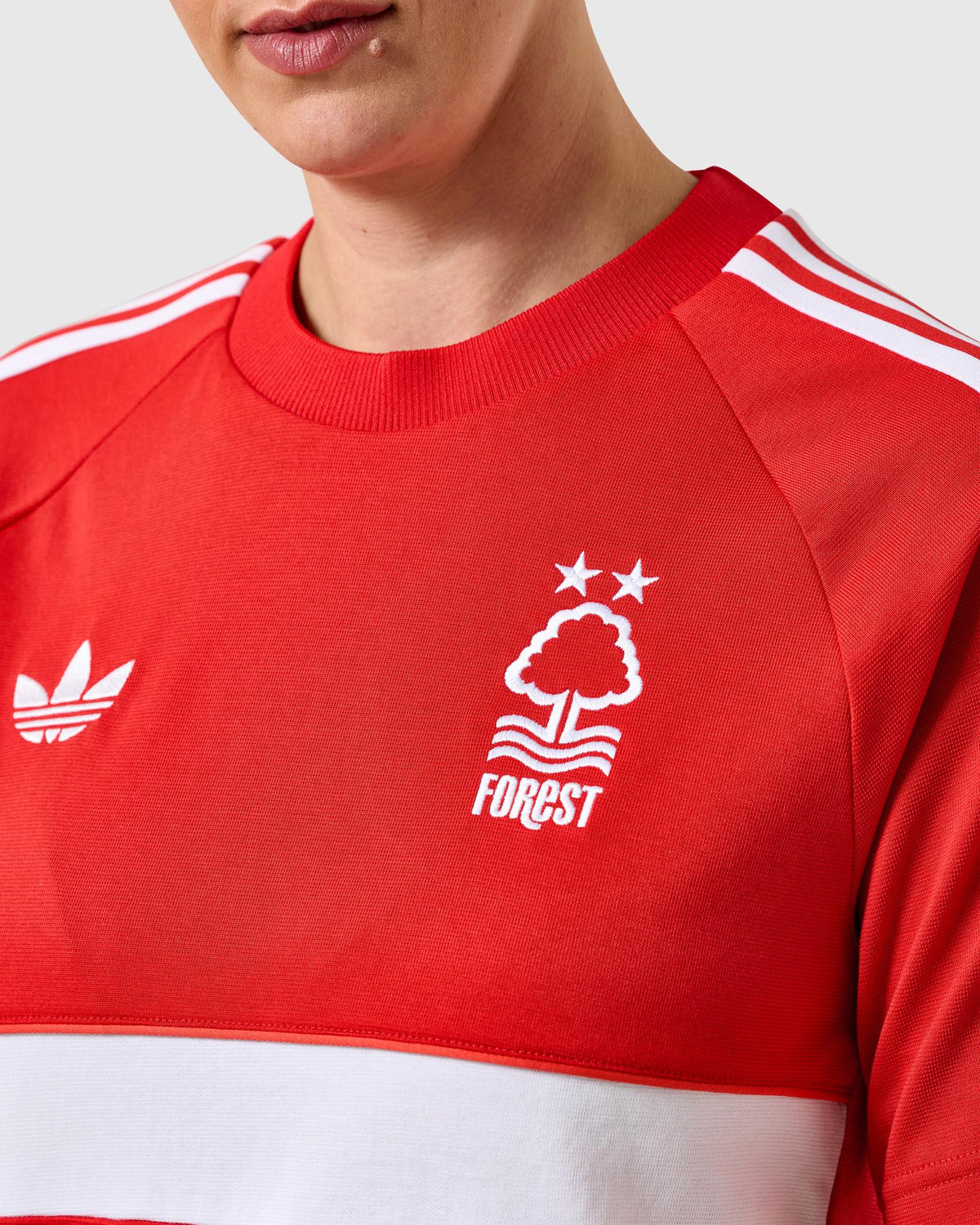NFFC adidas Originals Red T-Shirt - Nottingham Forest FC