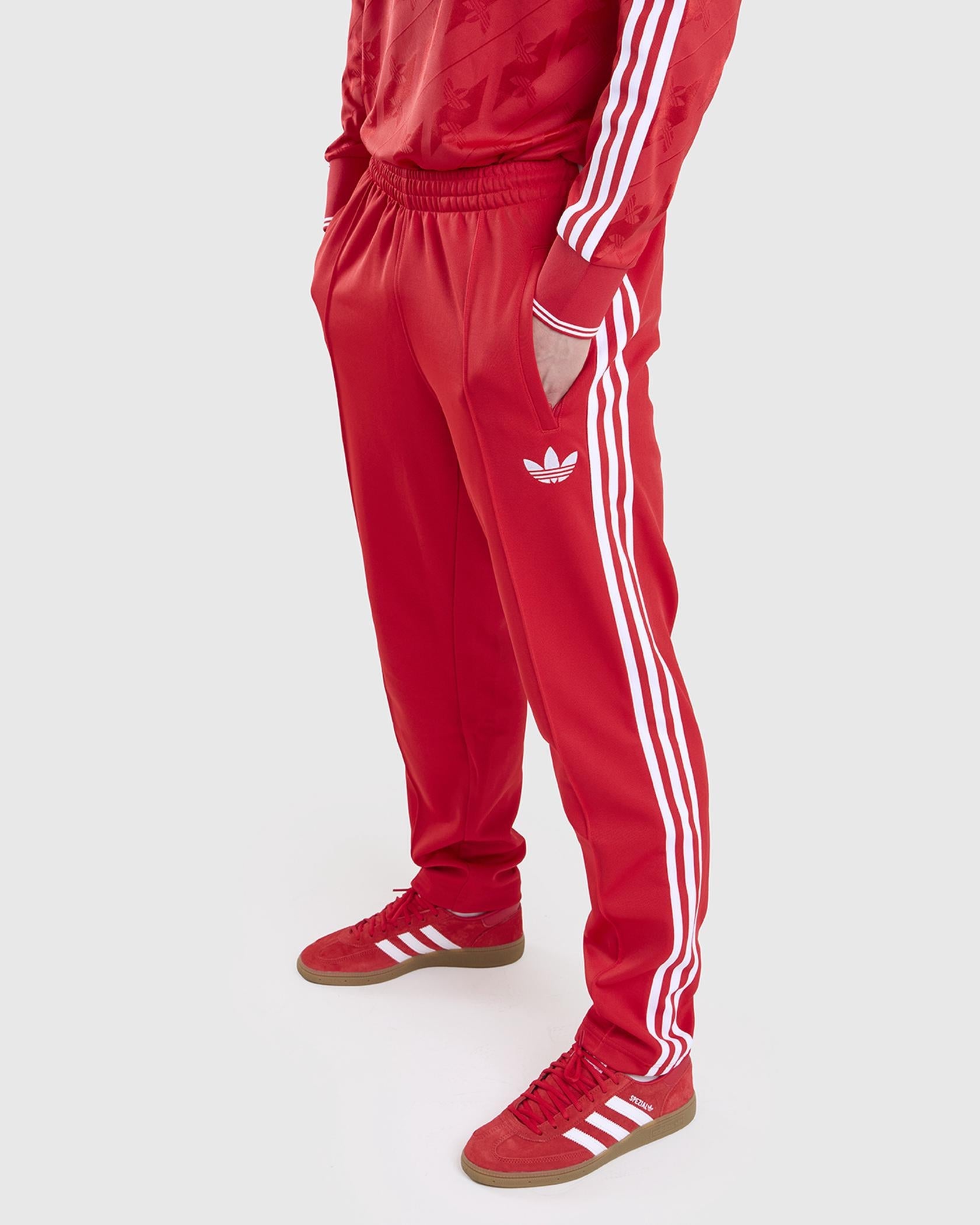 NFFC adidas Originals Red Track Pants - Nottingham Forest FC