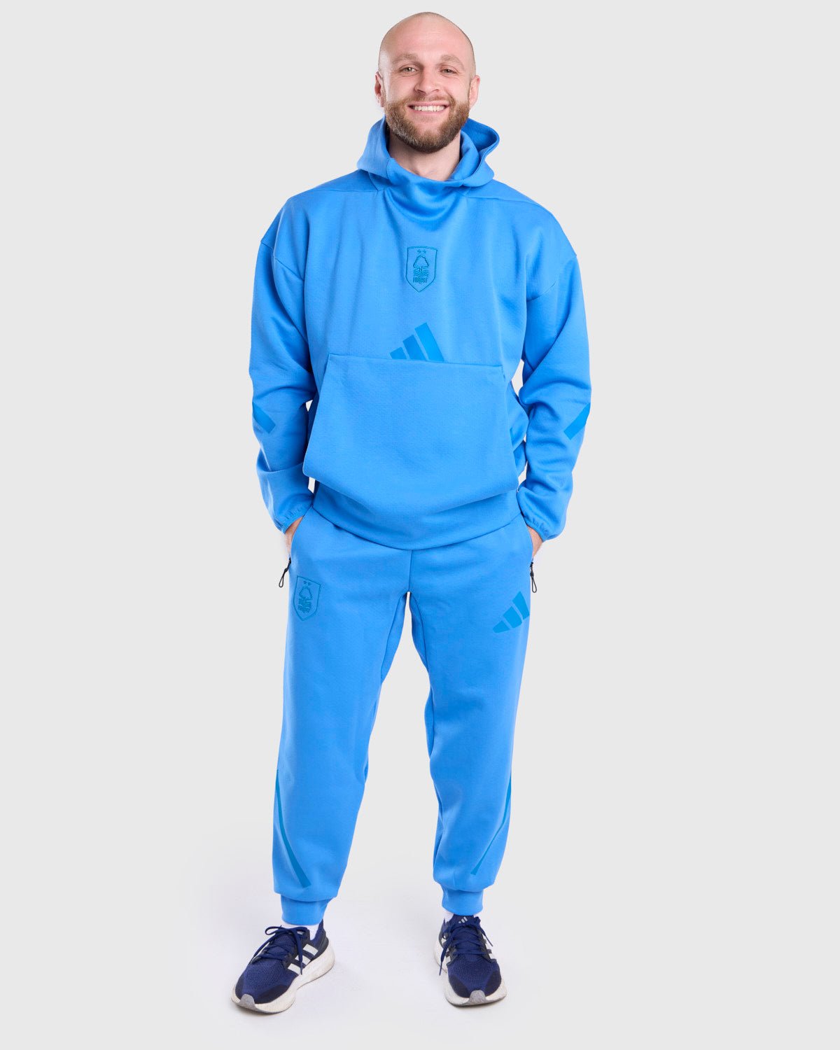 NFFC adidas Ray-Blue ZNE Pants - Nottingham Forest FC