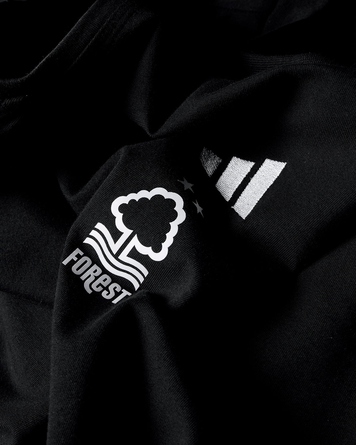 NFFC Adidas Women's 3 - Stripe Black Jersey Dress - Nottingham Forest FC