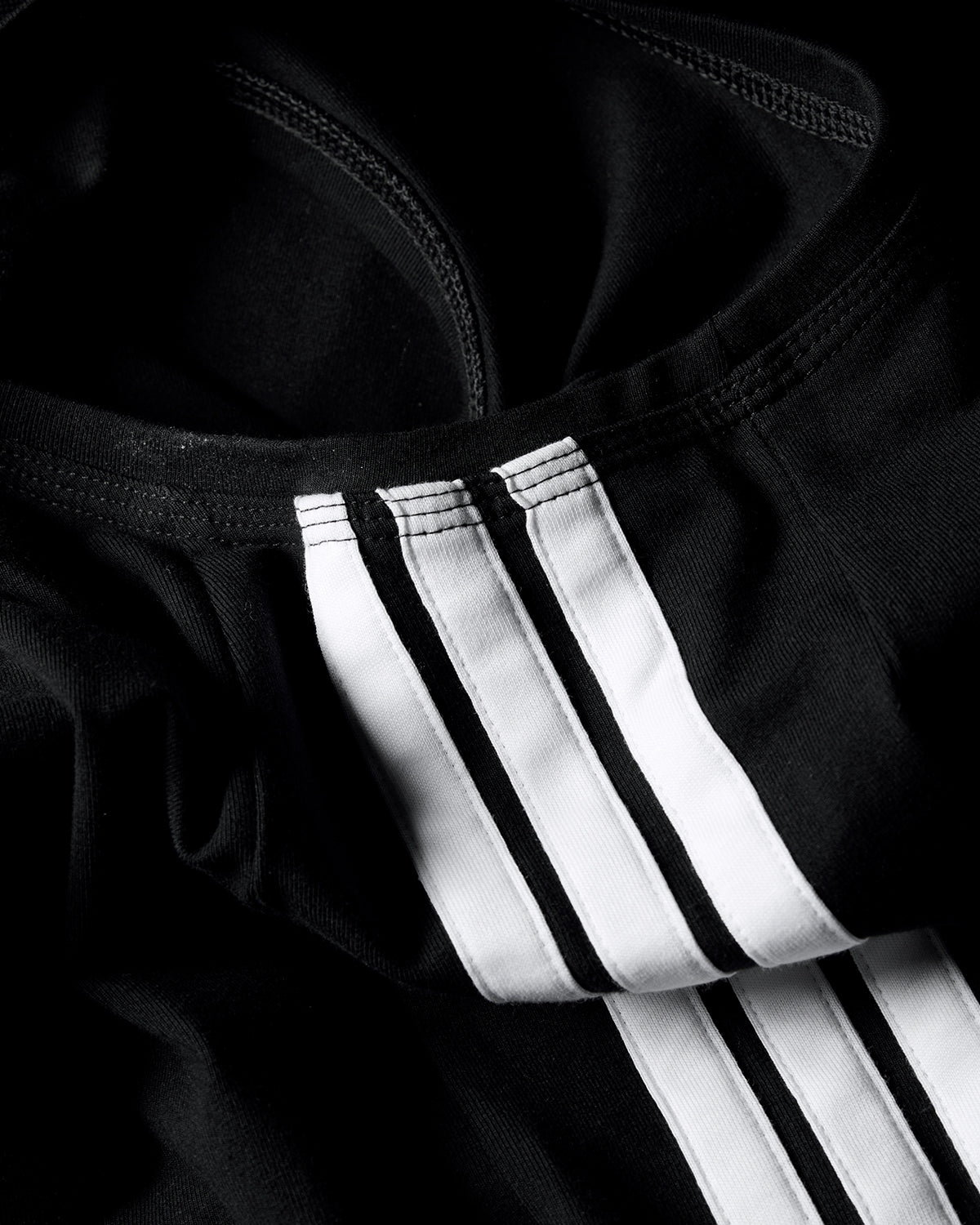 NFFC Adidas Women's 3 - Stripe Black Jersey Dress - Nottingham Forest FC