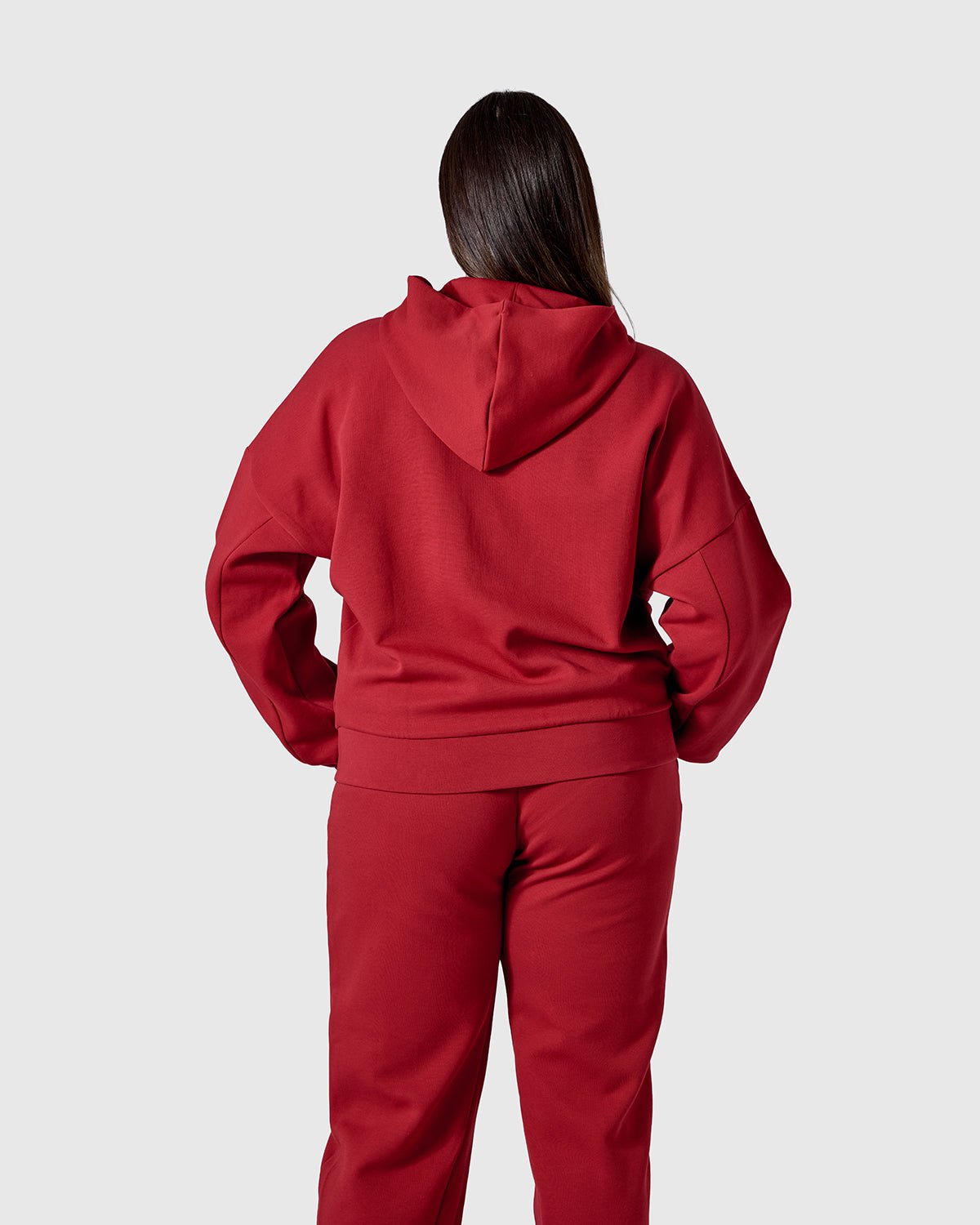 NFFC adidas Womens Maroon Future Icons Full Zip Hoodie - Nottingham Forest FC