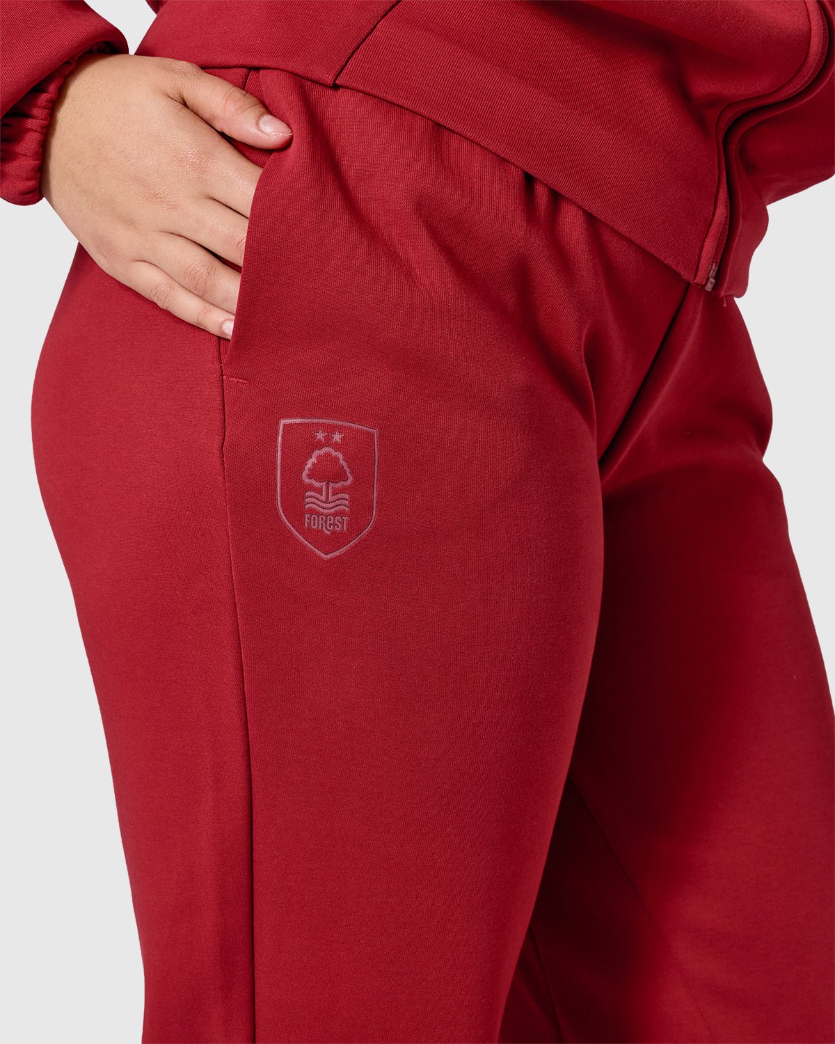 NFFC adidas Womens Maroon Future Icons Pant - Nottingham Forest FC