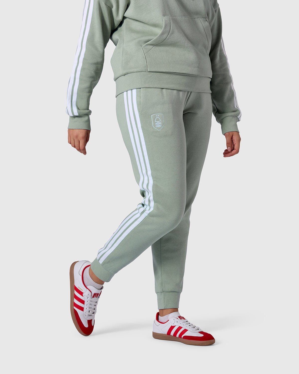 NFFC adidas Women's Sage 3-Stripe Pants - Nottingham Forest FC