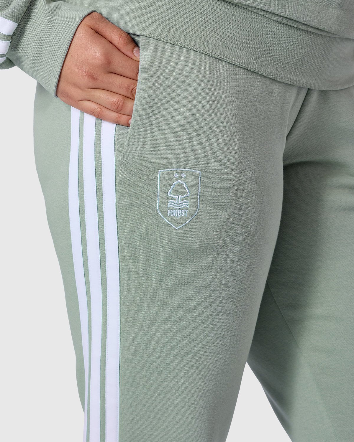 NFFC adidas Women's Sage 3-Stripe Pants - Nottingham Forest FC