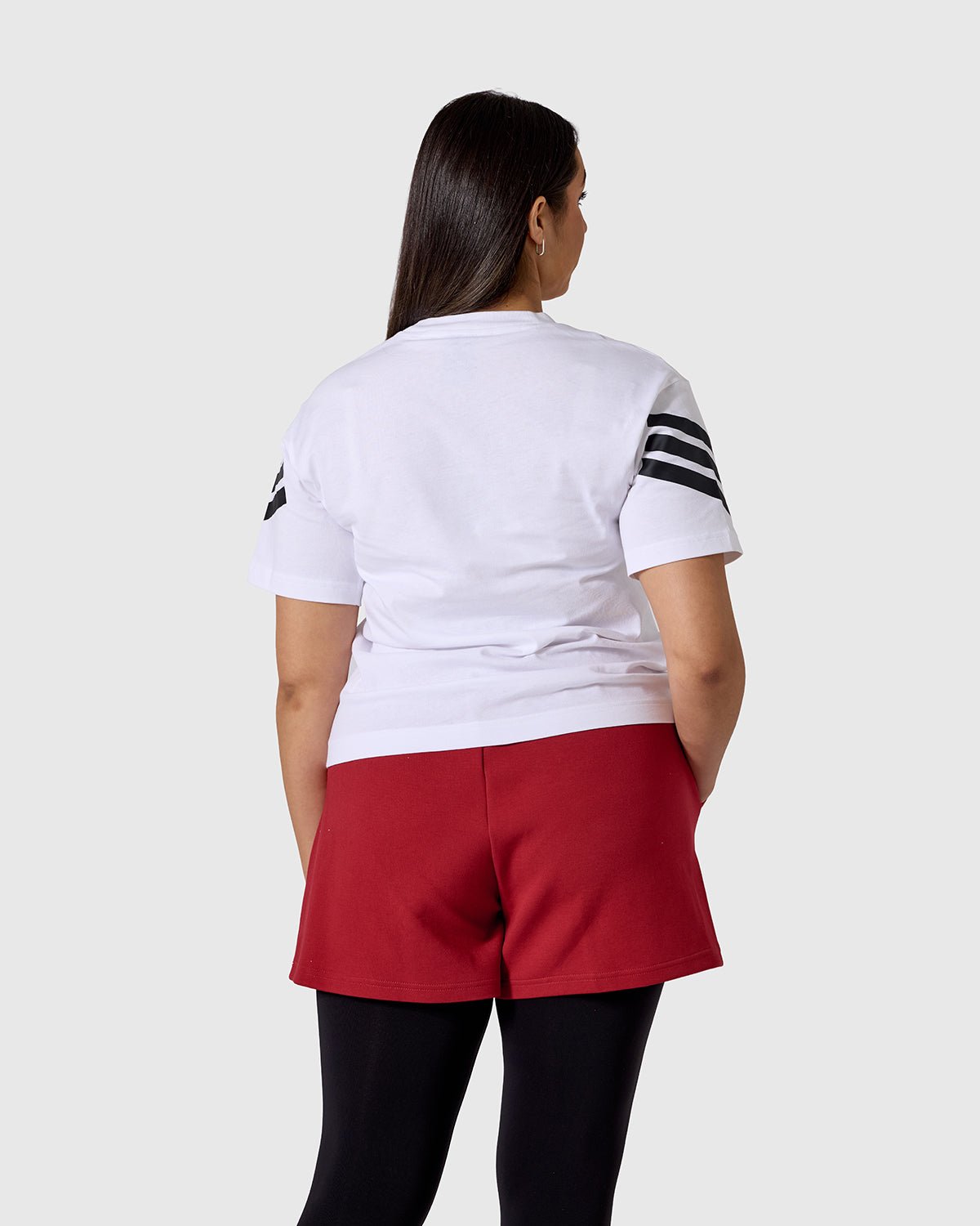 NFFC adidas Womens White Future Icons T-Shirt - Nottingham Forest FC