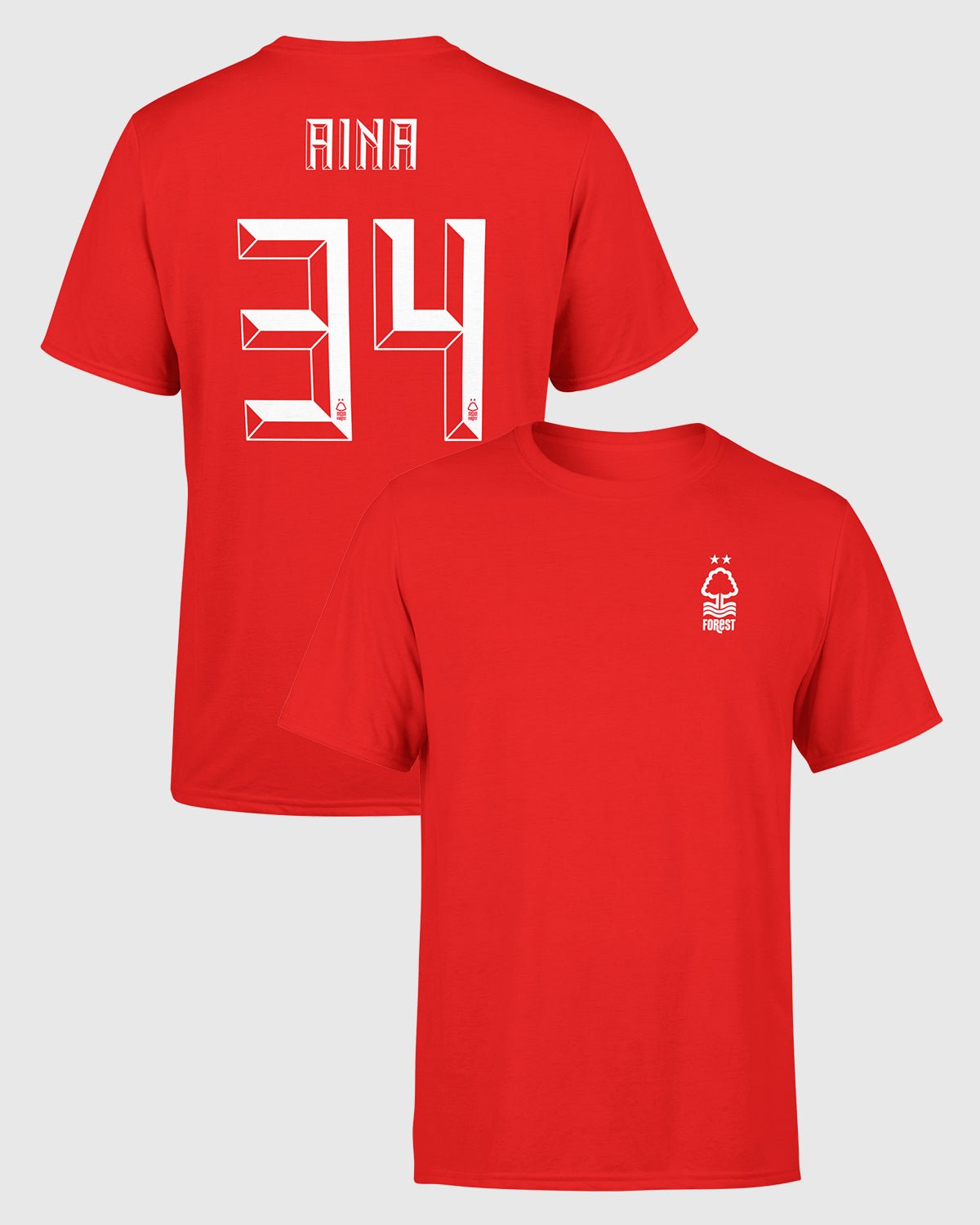 NFFC Aina Graphic T-Shirt - Nottingham Forest FC