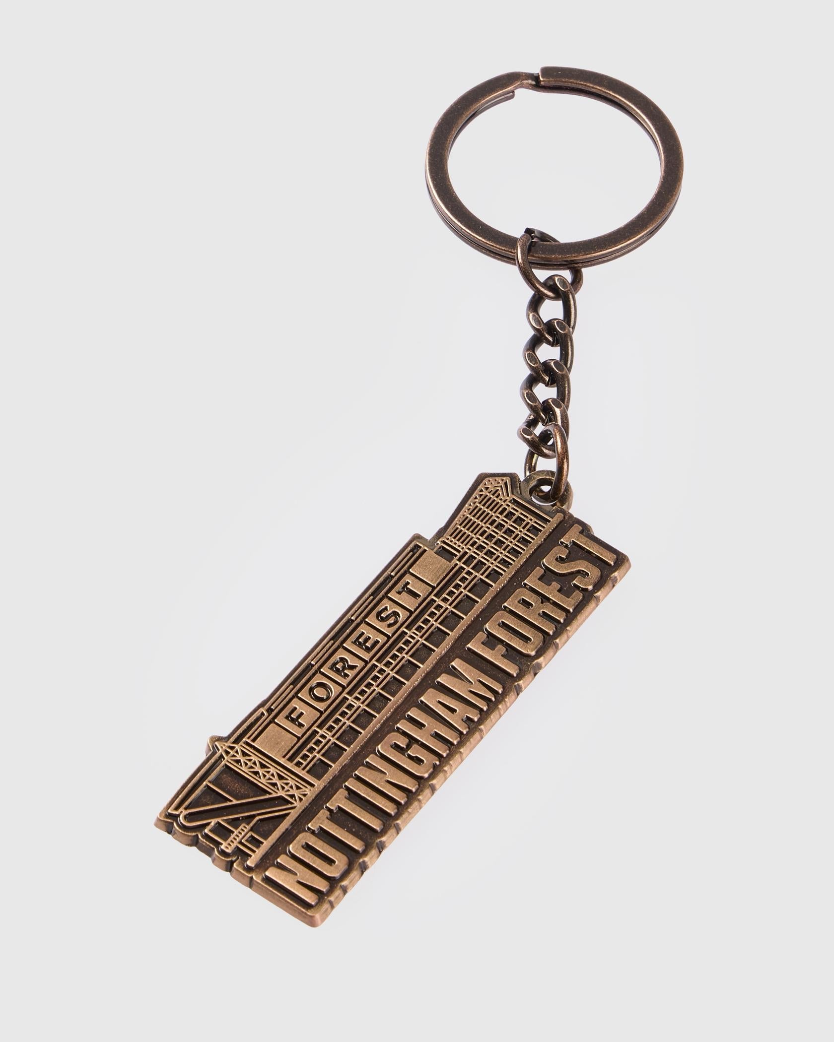 NFFC Antique Collection Stadium Keyring - Nottingham Forest FC