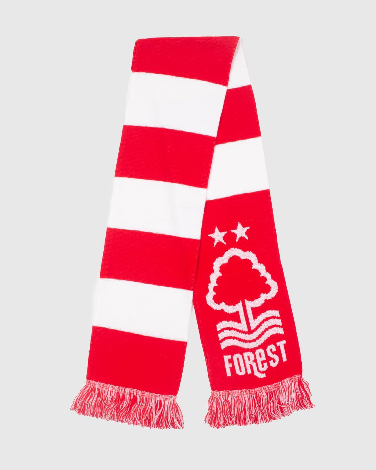 NFFC Asymmetrical Crest Scarf - Nottingham Forest FC